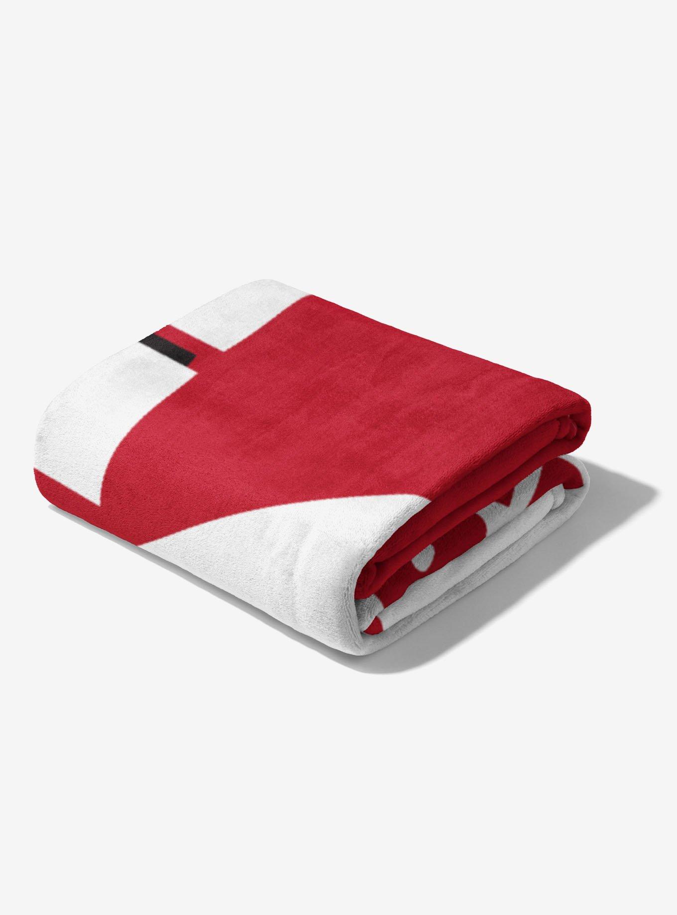 NCAA Wisconsin Badgers Halftone Silk Touch Throw Blanket, , alternate - view 4