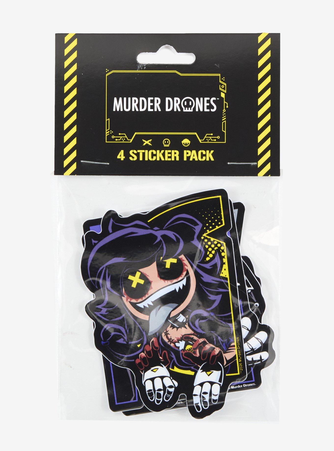 Murder Drones Character Sticker Set, , alternate - view 2
