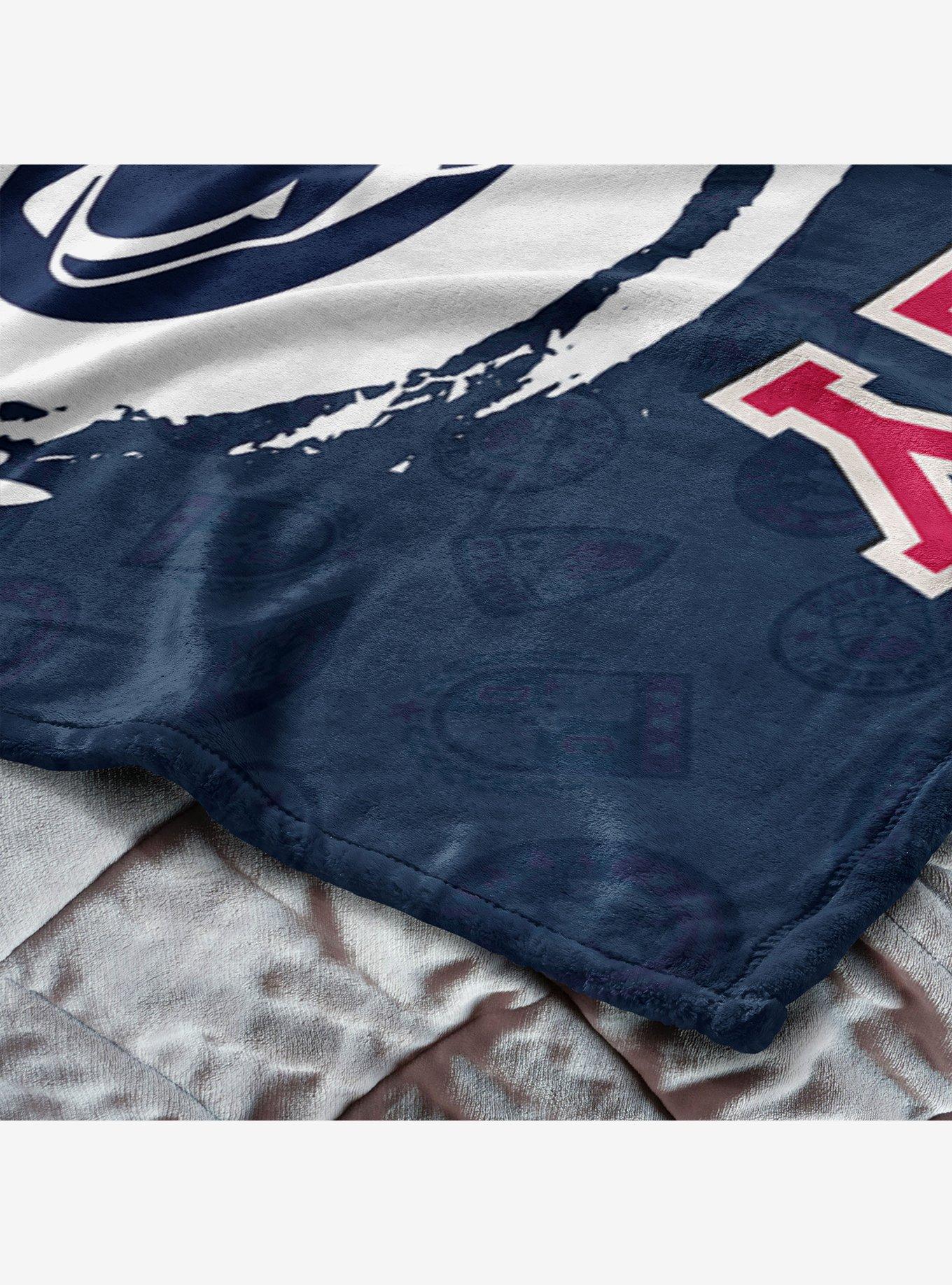 NCAA Penn State University Disney Mickey Mouse Baller Navy Silk Touch Throw Blanket, , alternate - view 5