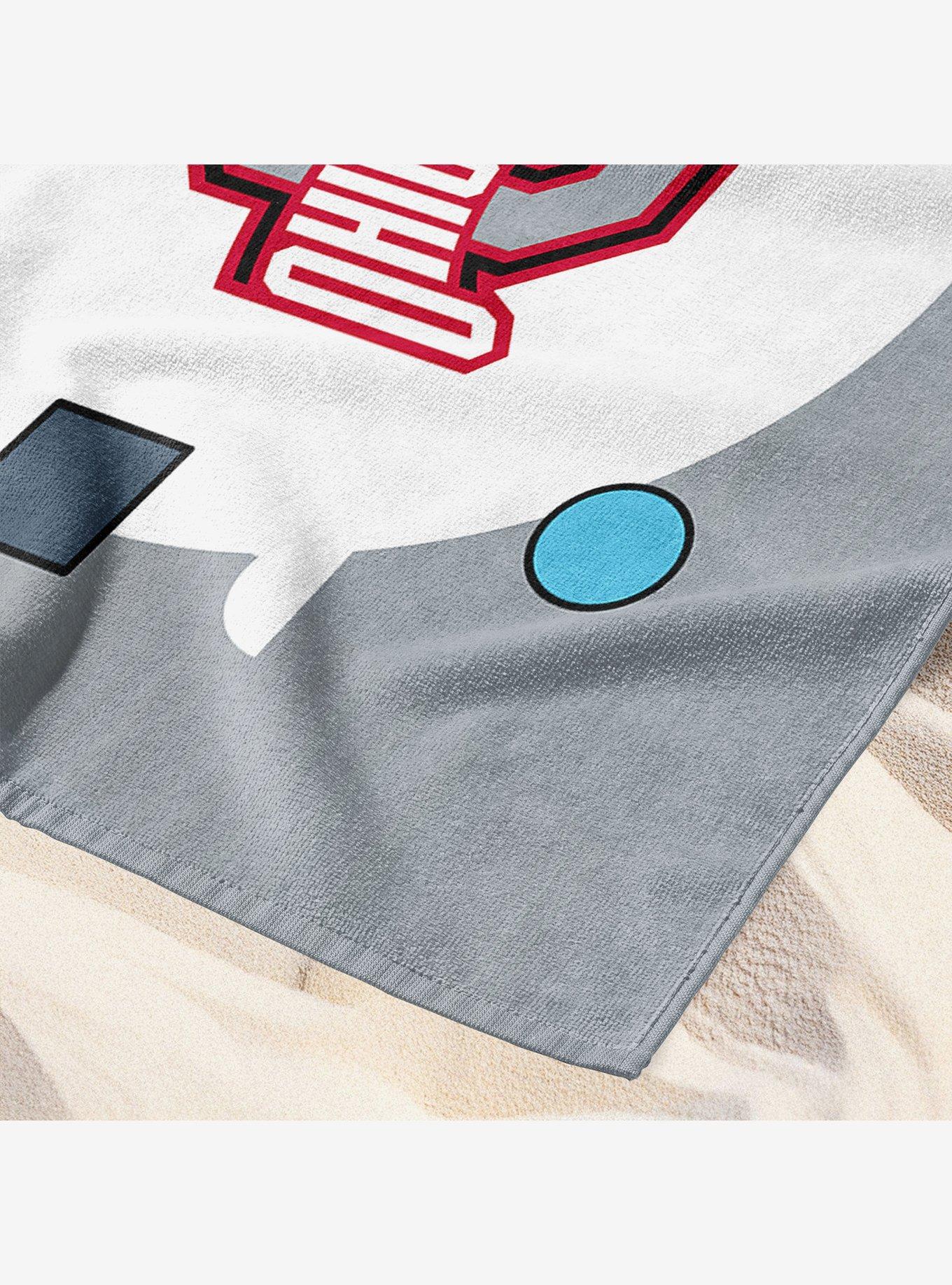 NCAA Ohio State University Disney Mickey Mouse Good Vibes Grey Microfiber Beach Towel, , alternate - view 5