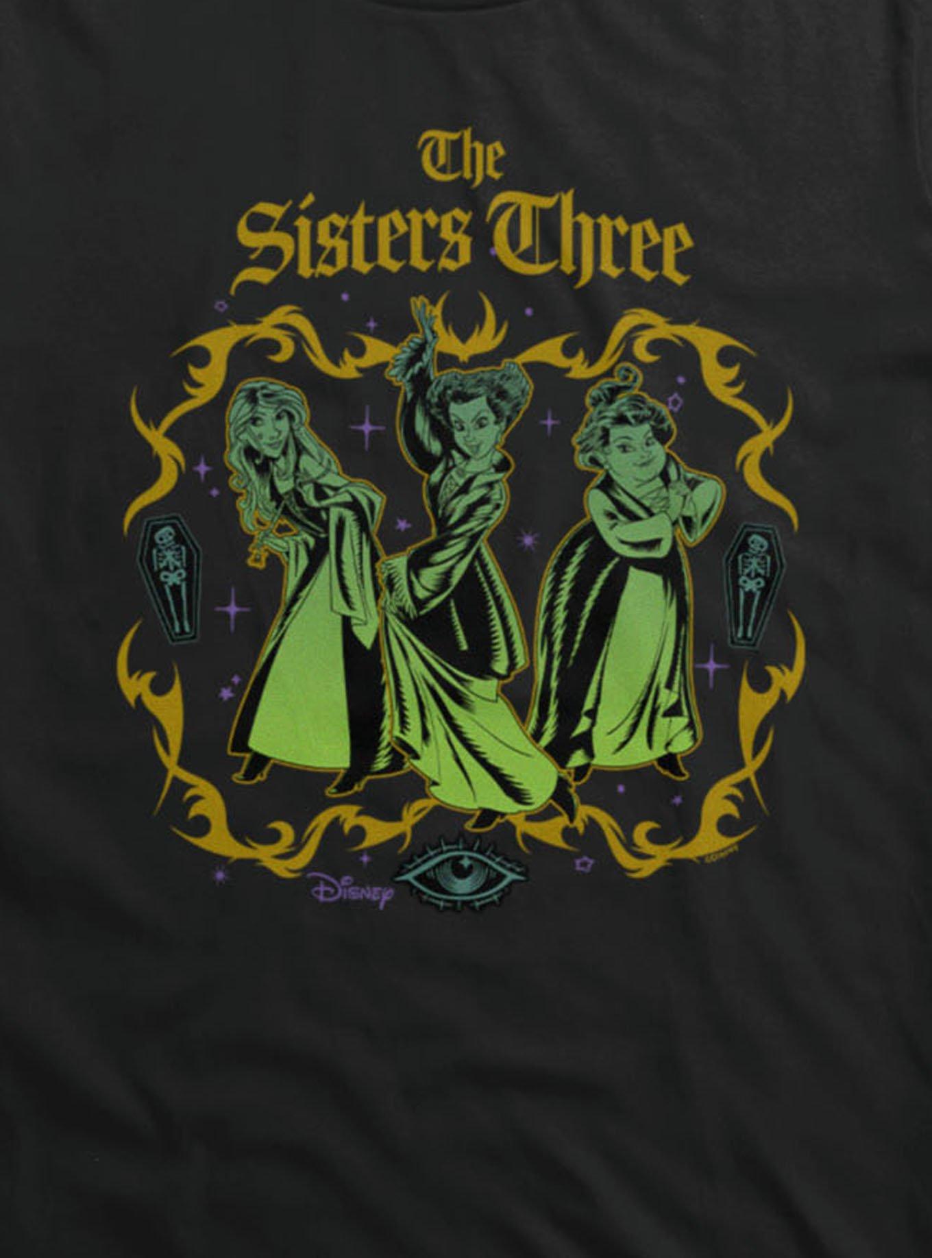 Disney Hocus Pocus Sisters Three With Casket T-Shirt, , alternate - view 2