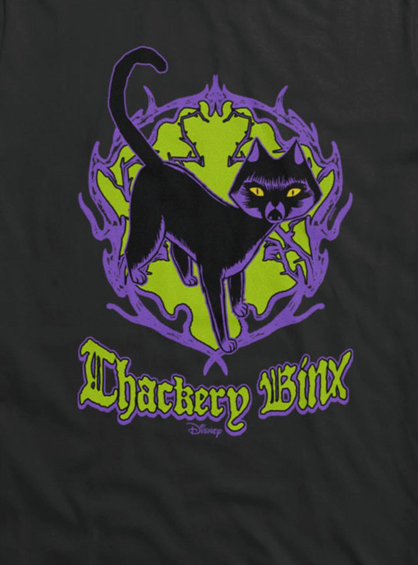 Disney Hocus Pocus Thackery Binx Black Cat Girls T-Shirt, , alternate - view 2