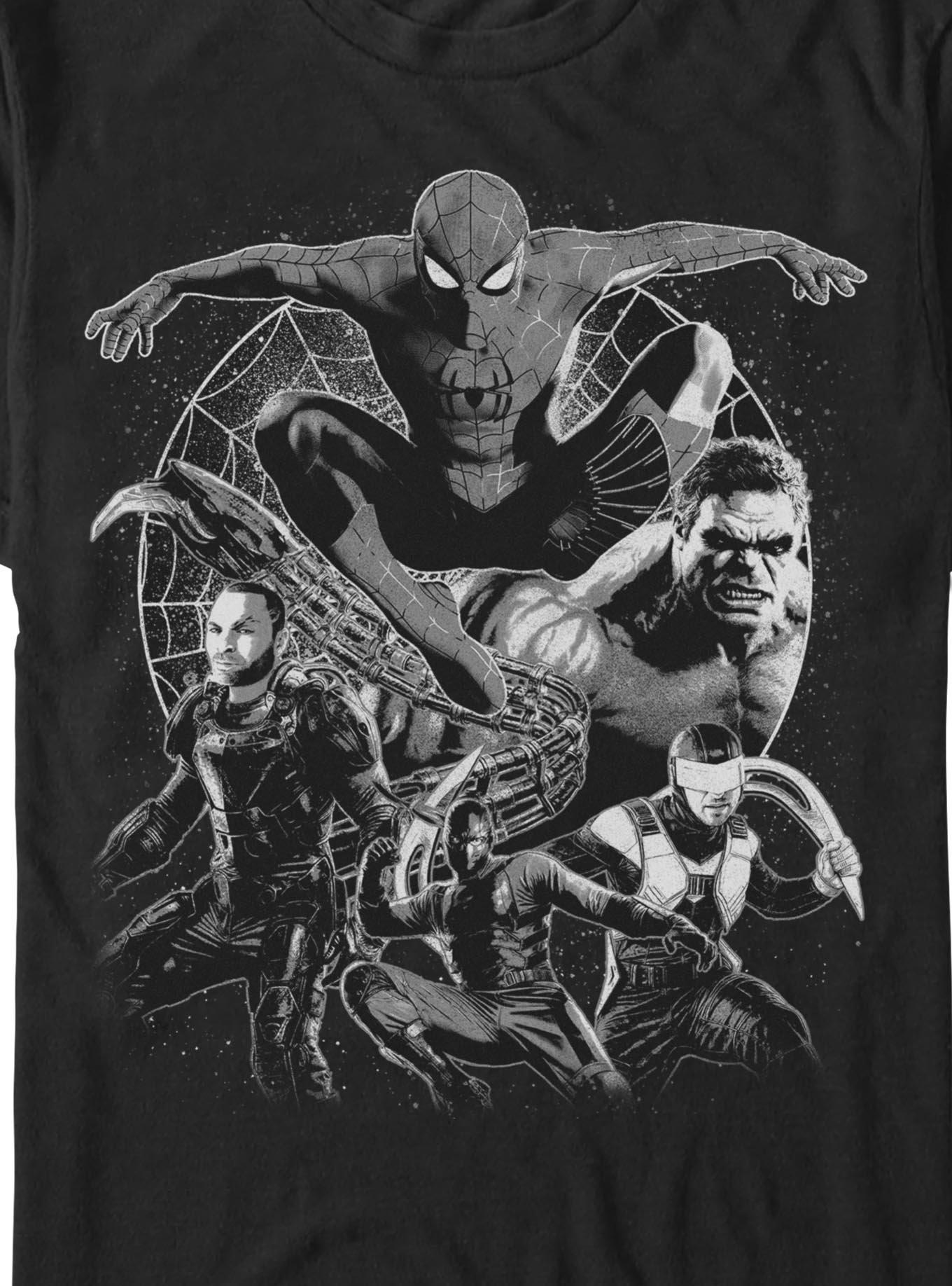Marvel Spider-Man: Brand New Day Battle T-Shirt, BLACK, alternate - view 2