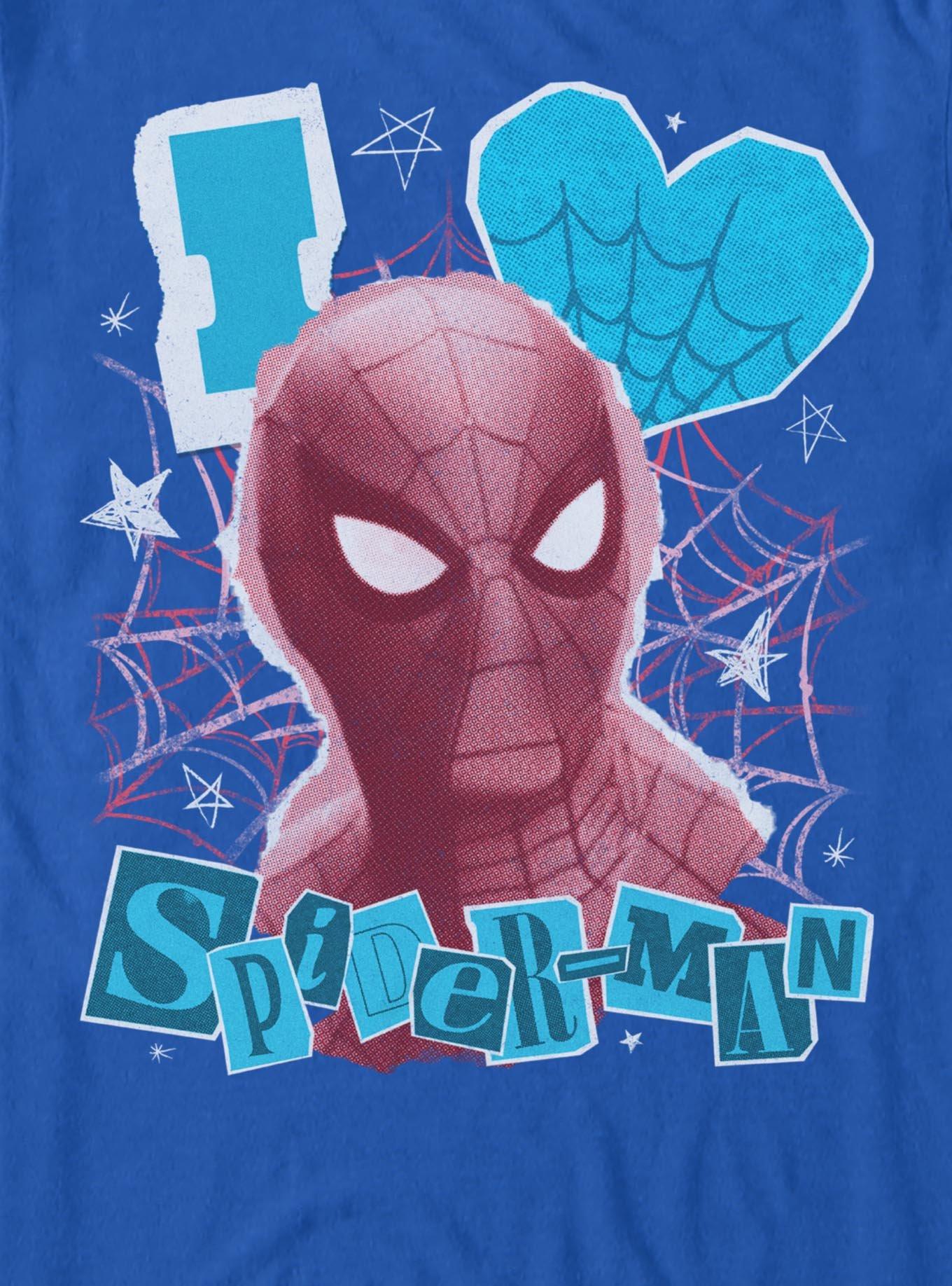 Marvel Spider-Man: Brand New Day Spider Love T-Shirt, ROYAL, alternate - view 2