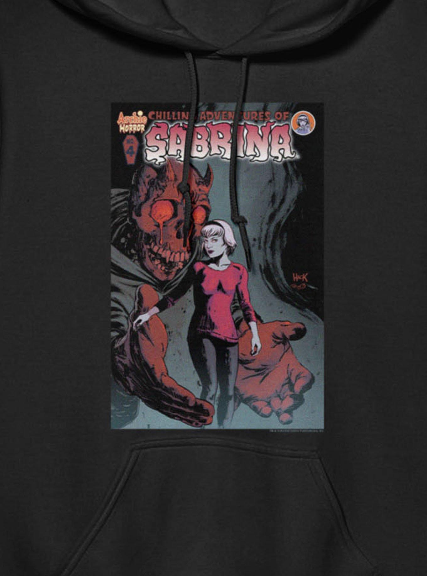 Chilling Adventures Of Sabrina Comic Cover 4 Demon With Open Arms Hoodie, , alternate - view 2