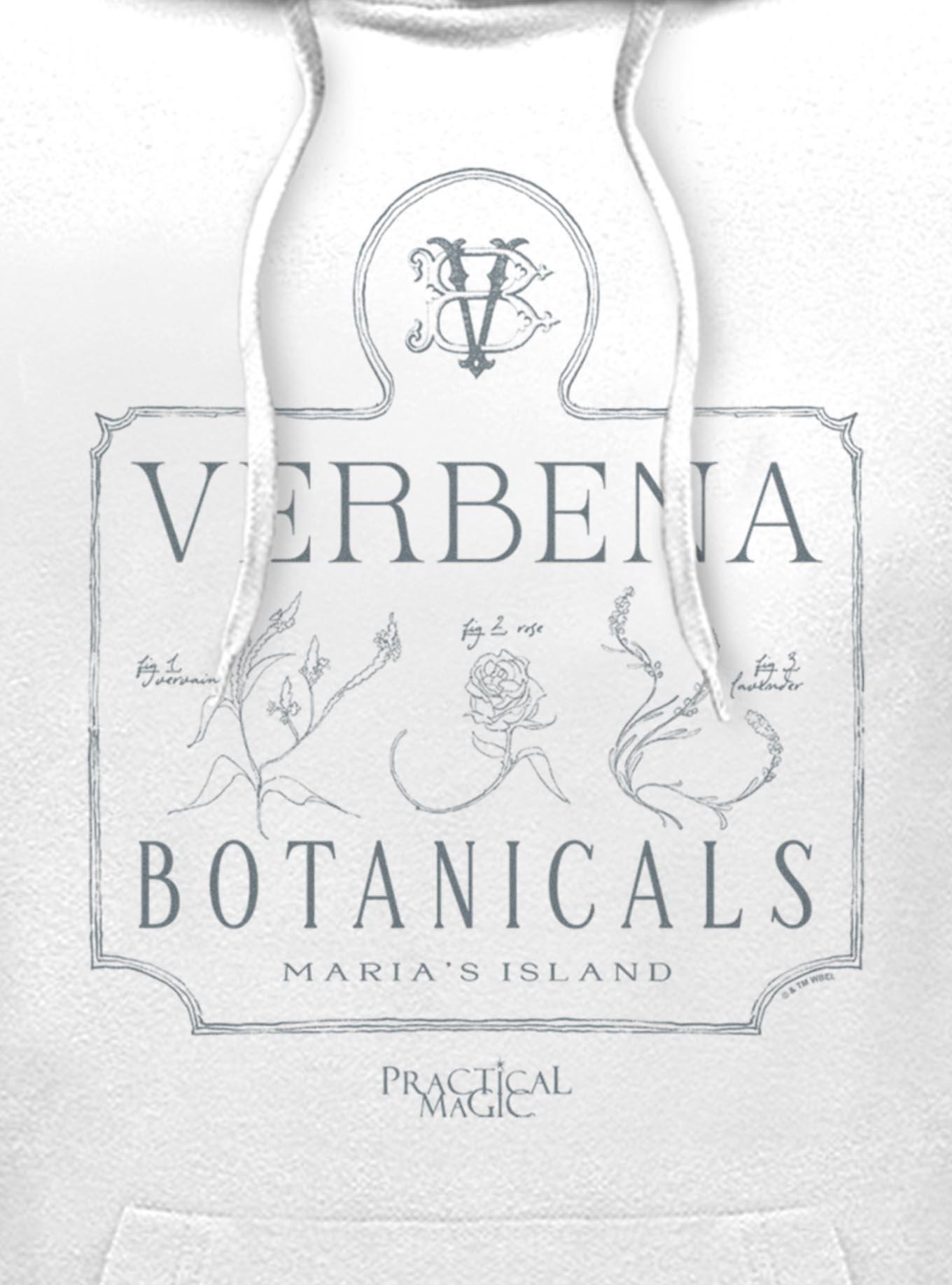 Practical Magic Verbena Botanicals Hoodie, WHITE, alternate - view 2