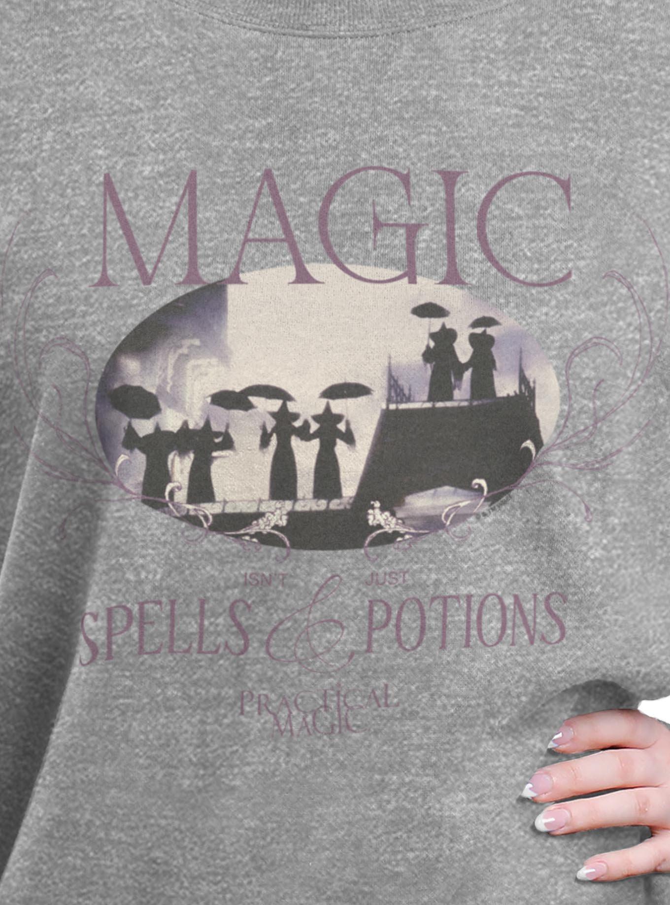 Practical Magic More Than Spells And Potions Womens Oversized Sweatshirt