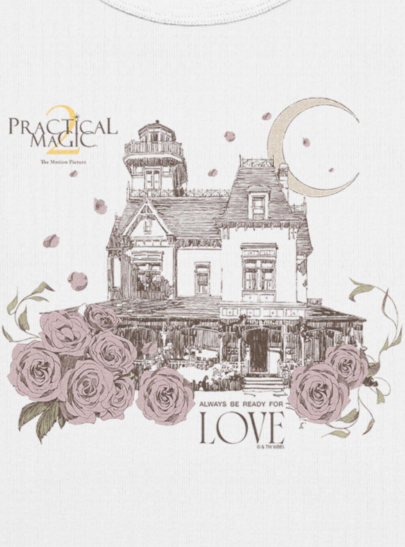 Practical Magic 2 Practical House Womens Baby T-Shirt, EGRET, alternate - view 2