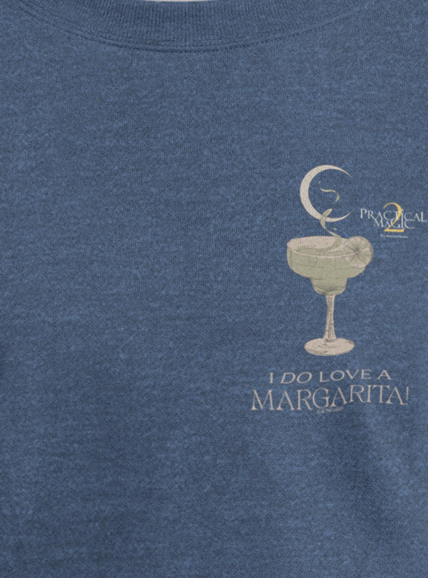 Practical Magic 2 I Do Love A Margarita Womens Oversized Sweatshirt