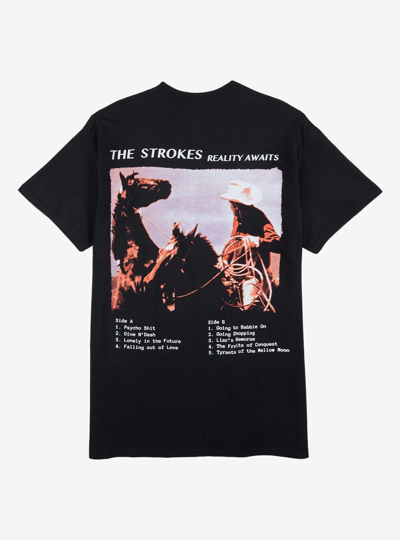 The Strokes Reality Awaits T-Shirt, BLACK, alternate - view 2