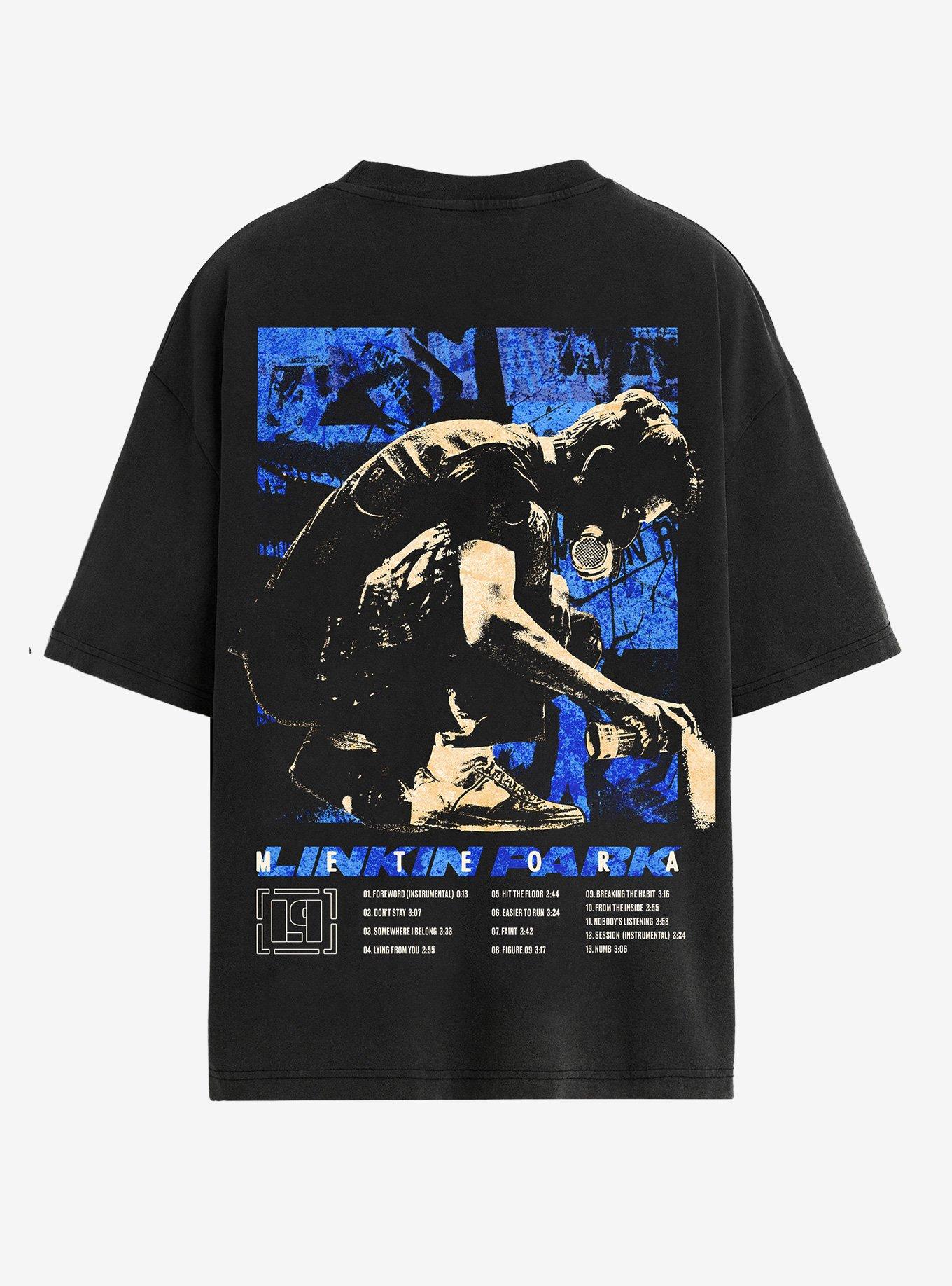 Linkin Park Meteora Spray Paint T-Shirt, BLACK, alternate - view 2