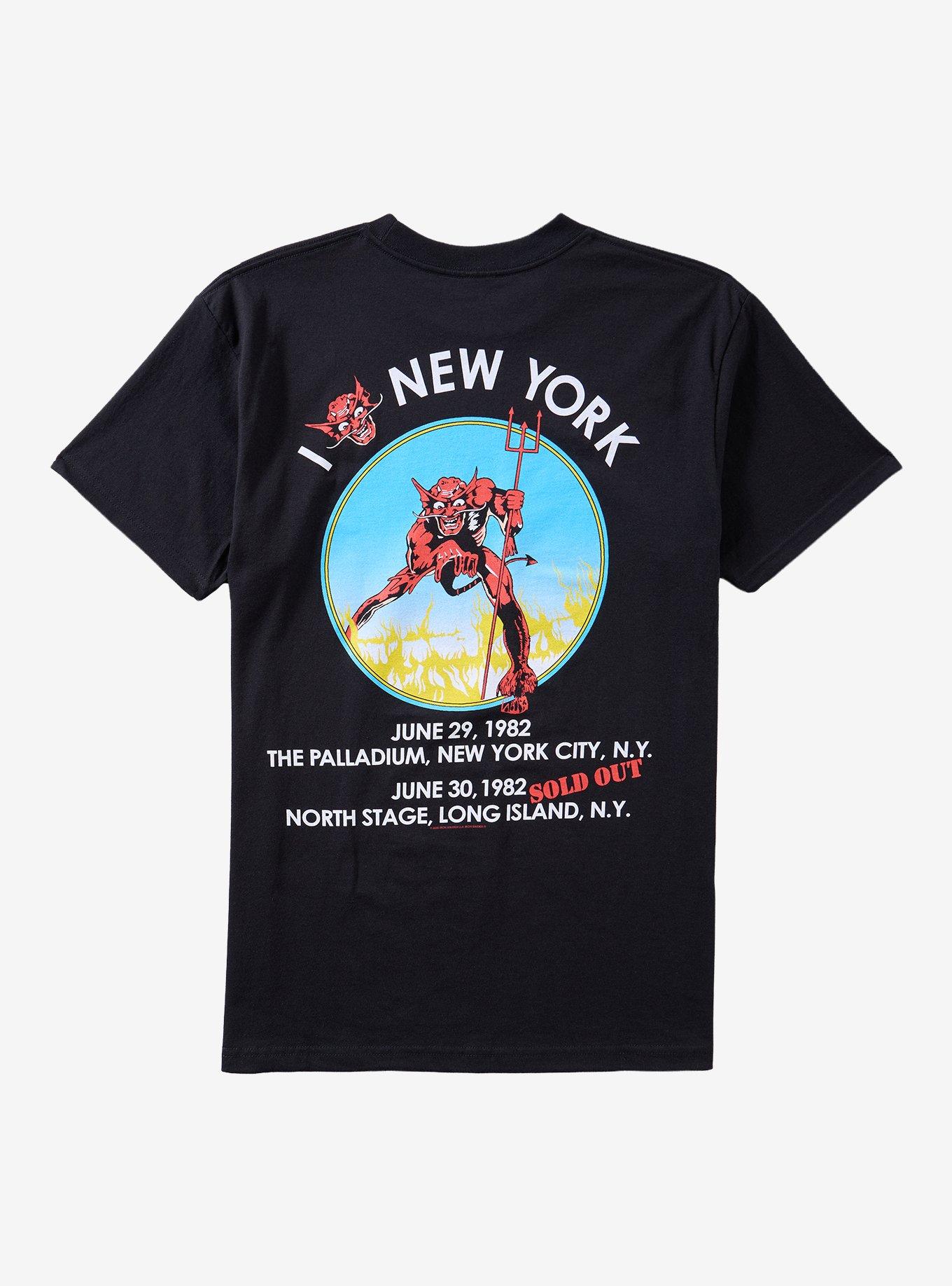 Iron Maiden Beast In New York T-Shirt, BLACK, alternate - view 2