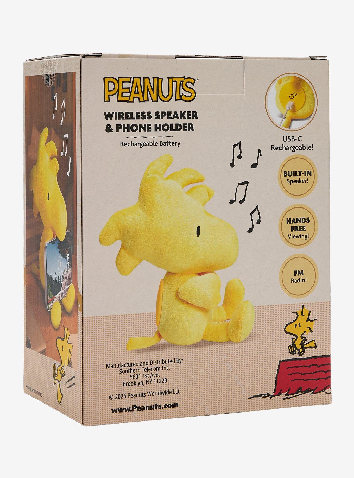 Peanuts Woodstock Bluetooth Speaker & Phone Holder Plush, , alternate - view 5