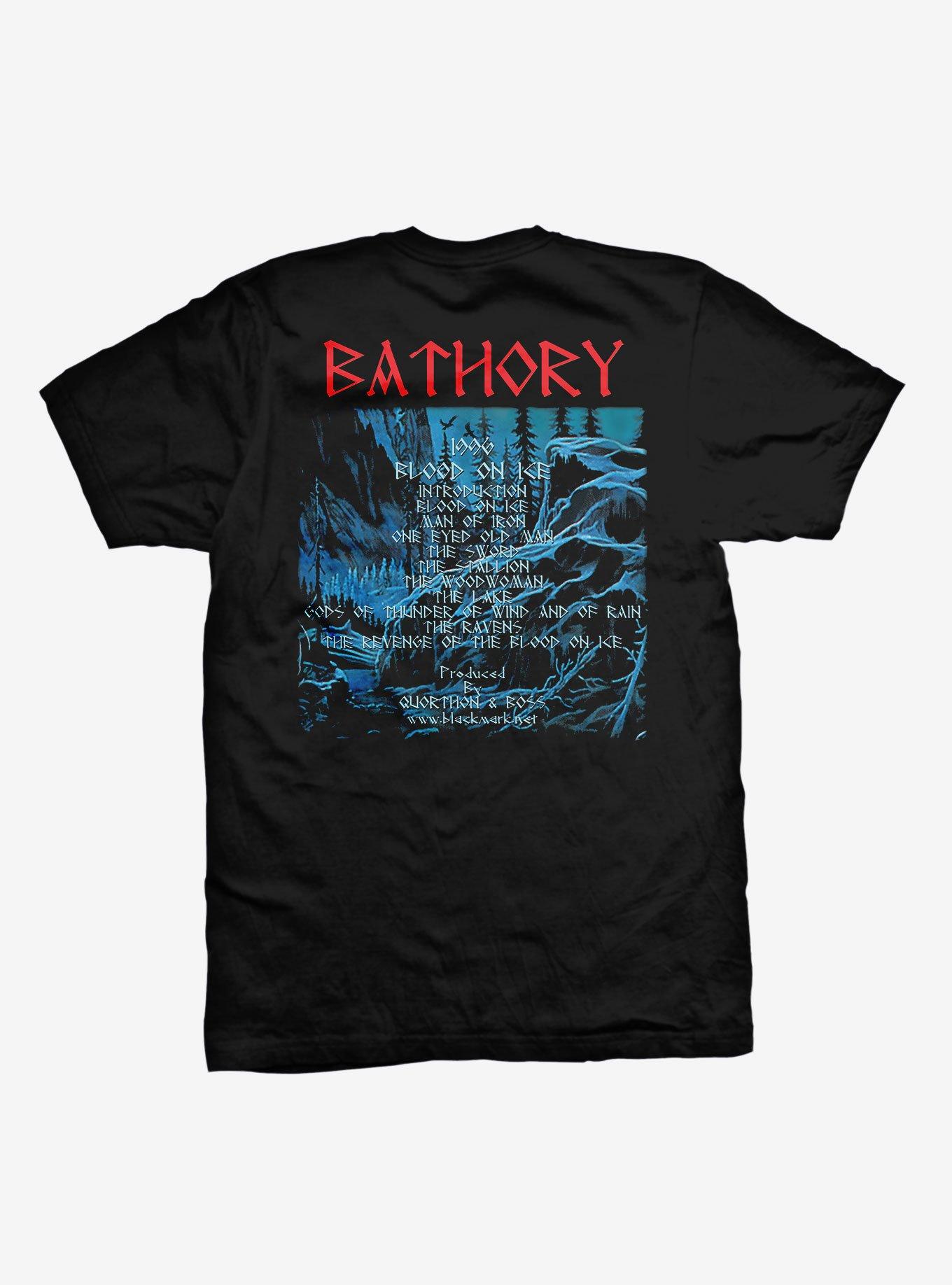 Bathory Blood On Ice T-Shirt, BLACK, alternate - view 2