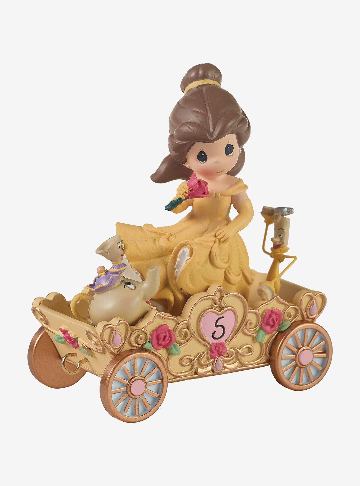 Precious Moments Disney Birthday Parade Belle Age 5 Figurine, , alternate - view 3