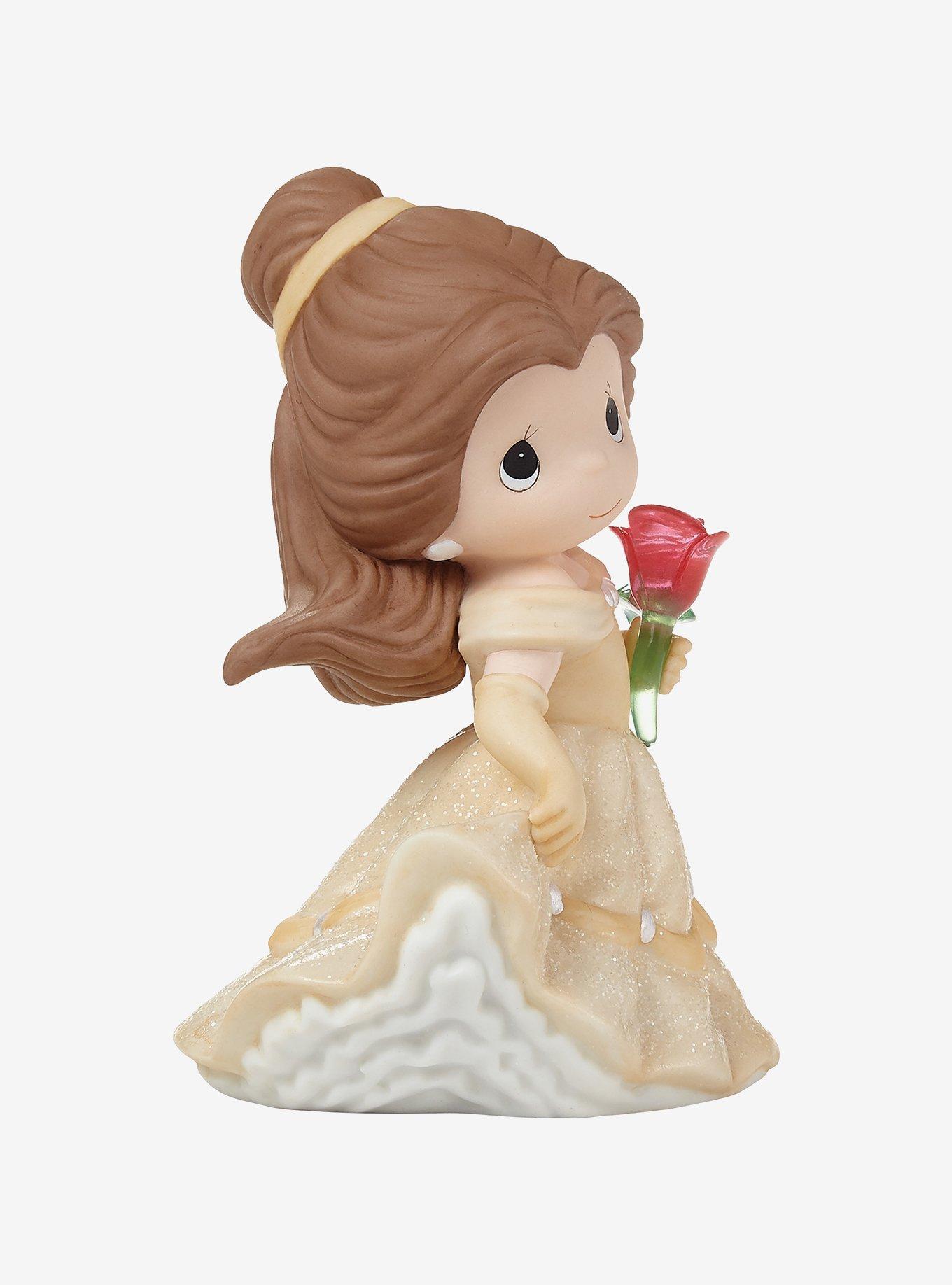 Precious Moments Disney Belle With Glass Rose Figurine, , alternate - view 4