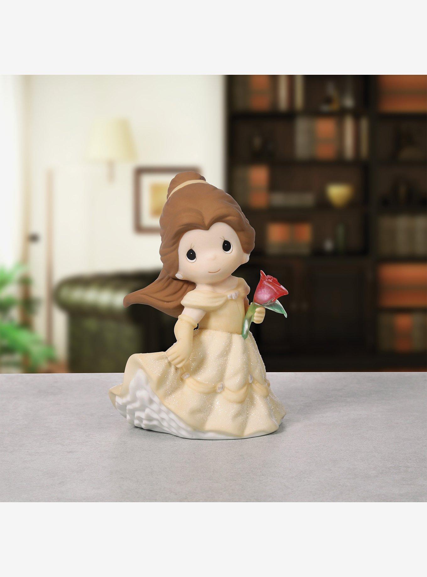Precious Moments Disney Belle With Glass Rose Figurine, , alternate - view 5