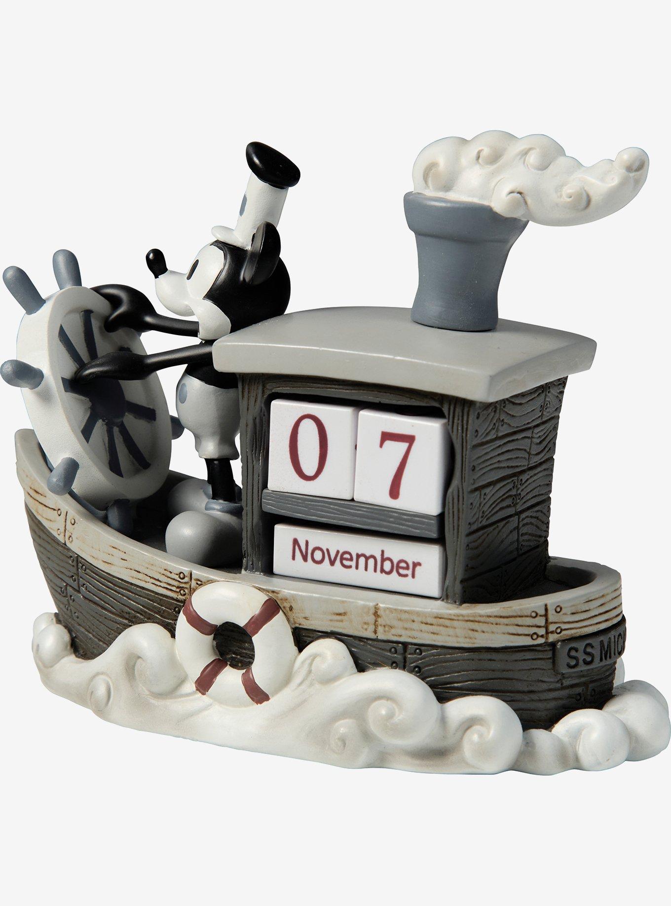 Precious Moments Disney Mickey Steamboat Calendar