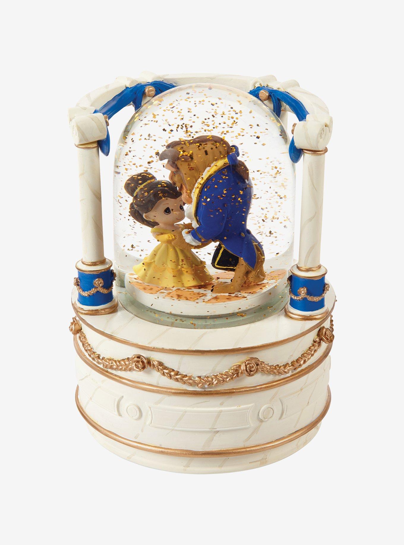 Precious Moments Disney Beauty Beast Musical Snow Globe, , alternate - view 3