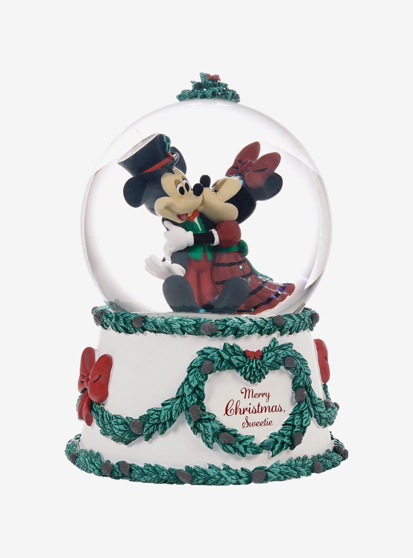 Precious Moments Disney Mickey & Minnie Snow Globe, , alternate - view 3