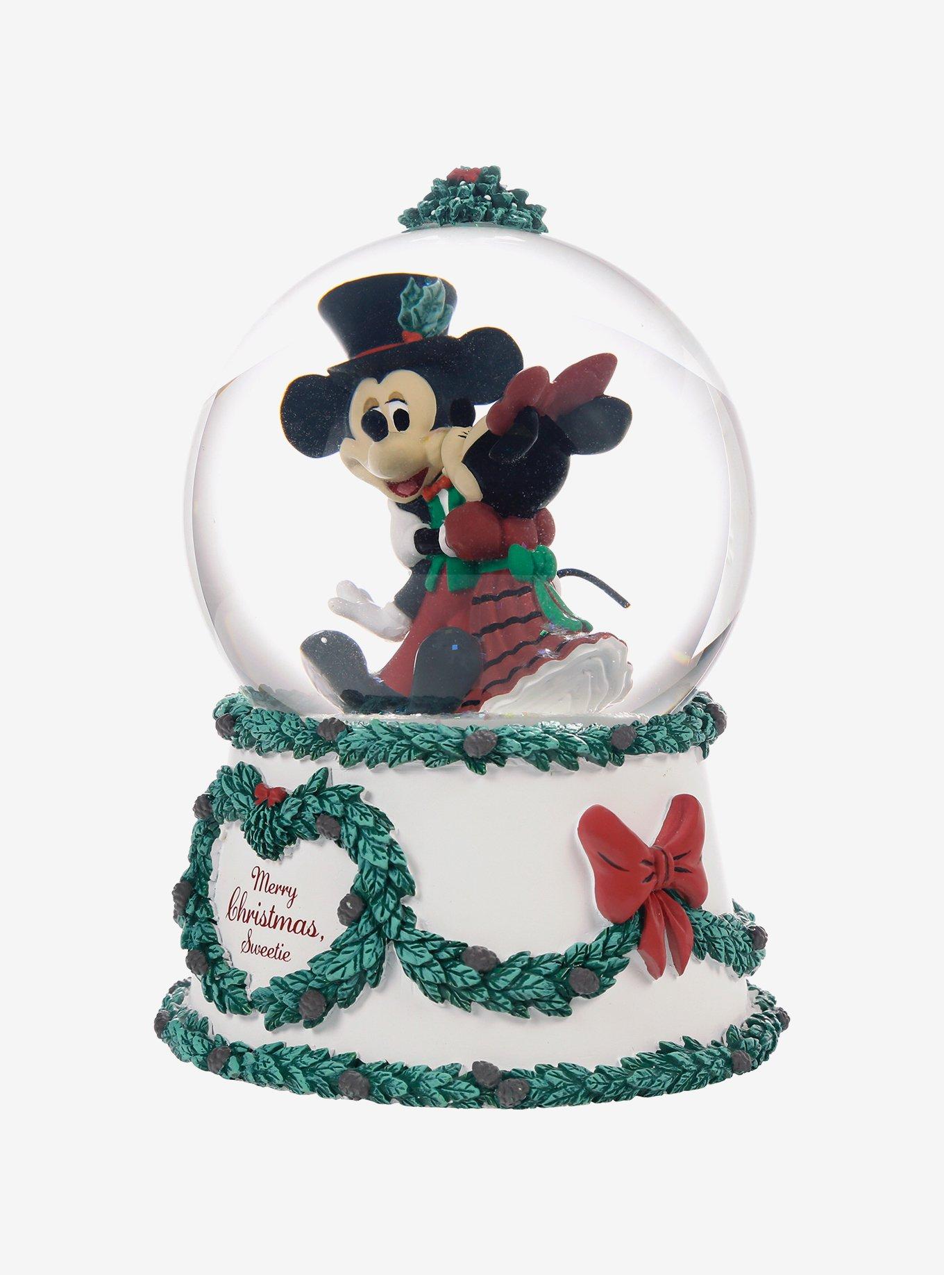 Precious Moments Disney Mickey & Minnie Snow Globe, , alternate - view 4