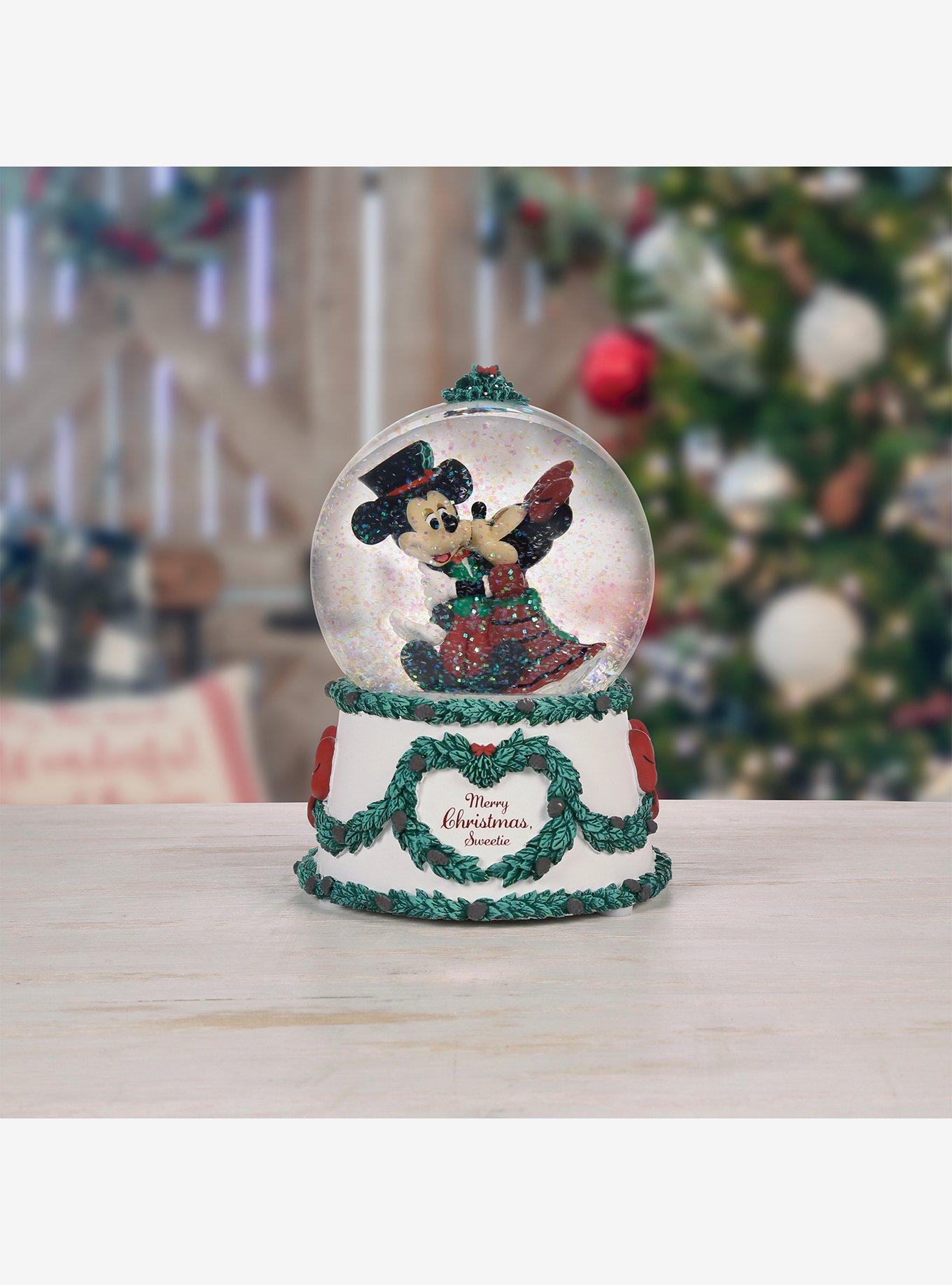 Precious Moments Disney Mickey & Minnie Snow Globe, , alternate - view 6