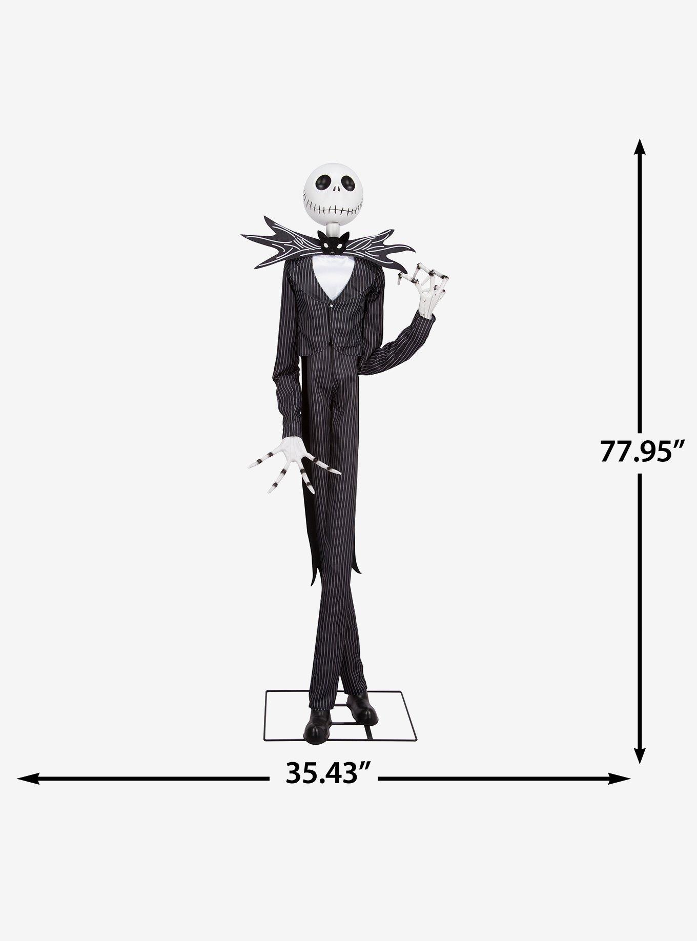 Disney Nightmare Before Christmas Jack Skellington Life-Size Singing Decor Animated Figure, , alternate - view 4