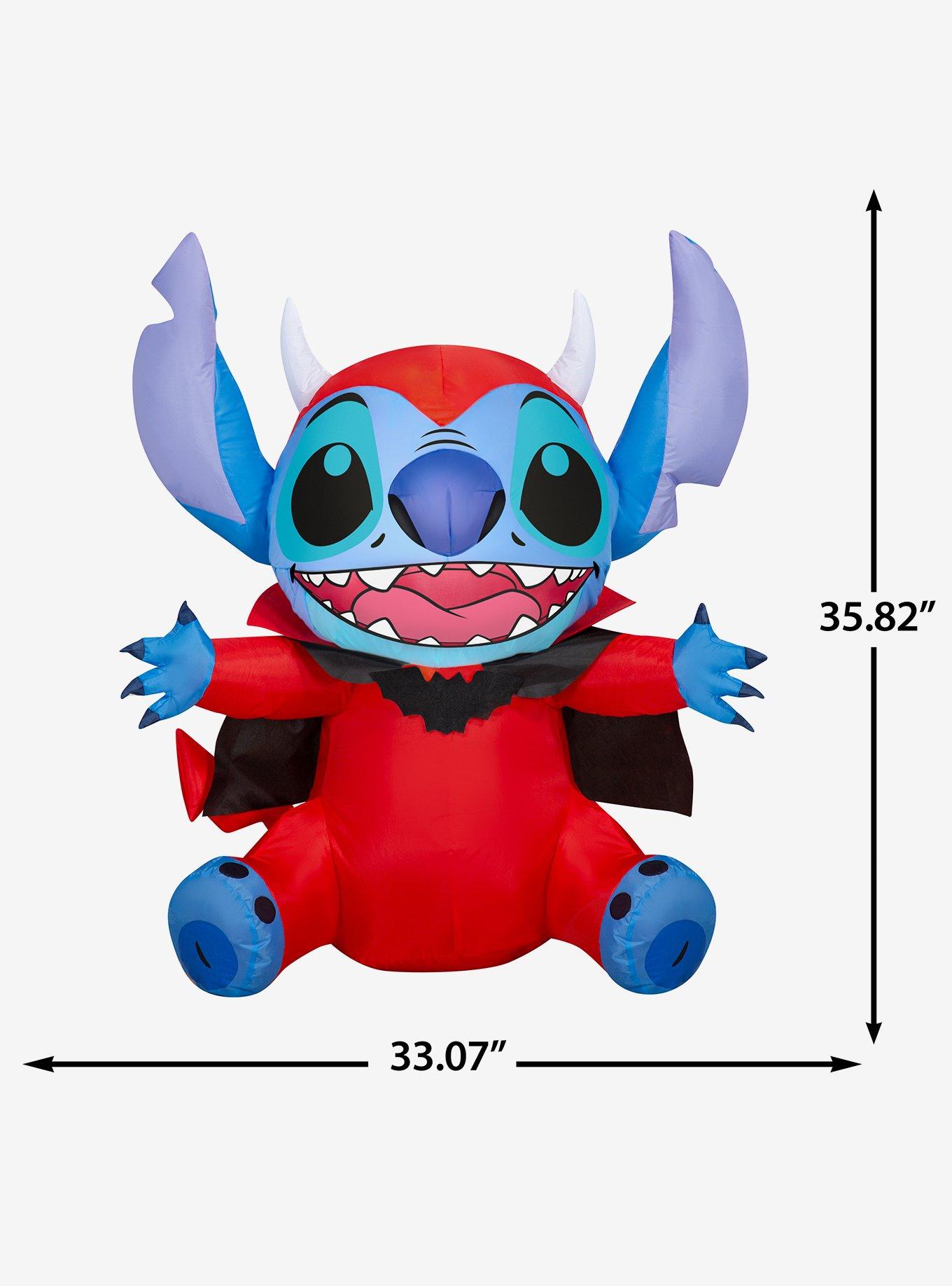 Disney Lilo & Stitch Inflatable in Devil Costume Airblown, , alternate - view 4