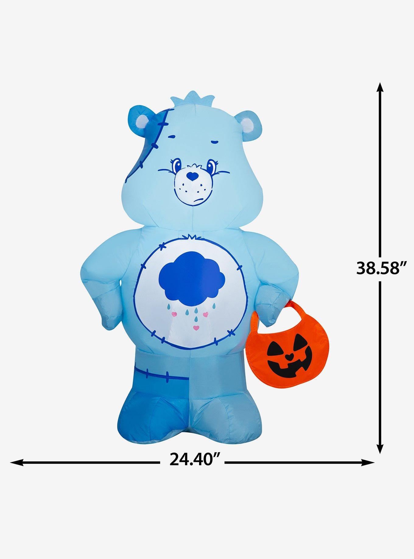 Care Bears Grumpy Bear Inflatable with Jack-O'-Lantern Candy Basket Airblown, , alternate - view 4