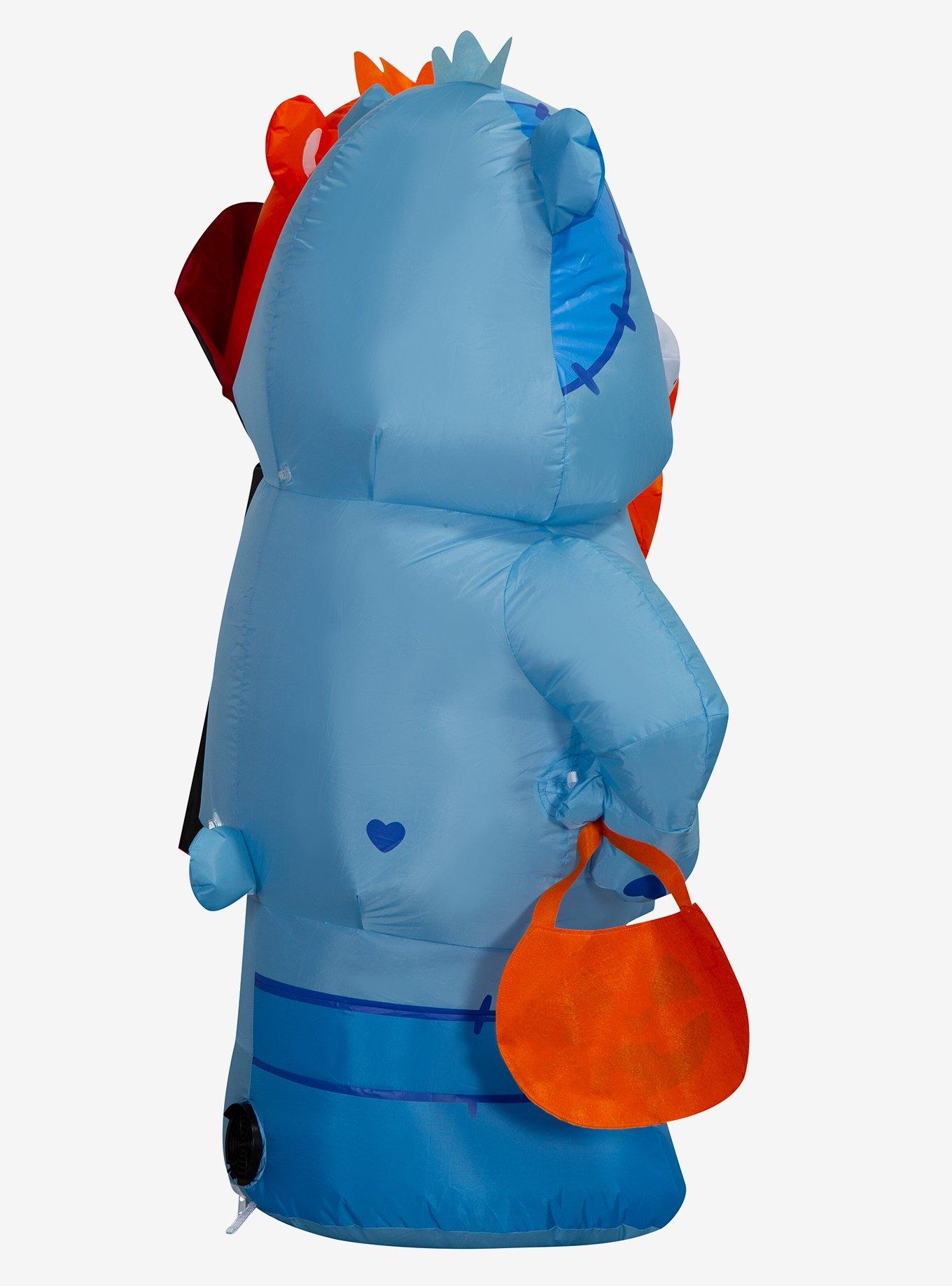 Care Bears Inflatable Scene with Grumpy Bear and Trick-or-Sweet Bear Airblown, , alternate - view 3