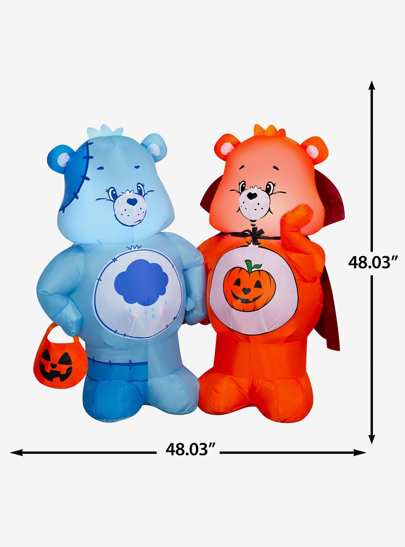 Care Bears Inflatable Scene with Grumpy Bear and Trick-or-Sweet Bear Airblown, , alternate - view 4