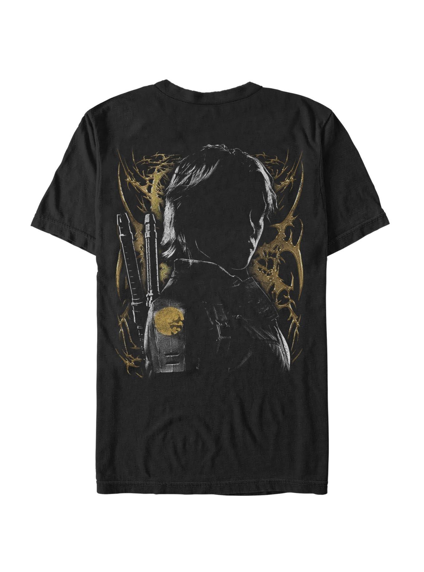 Marvel Thunderbolts* Yelena Belova Portrait T-Shirt, BLACK, alternate - view 2