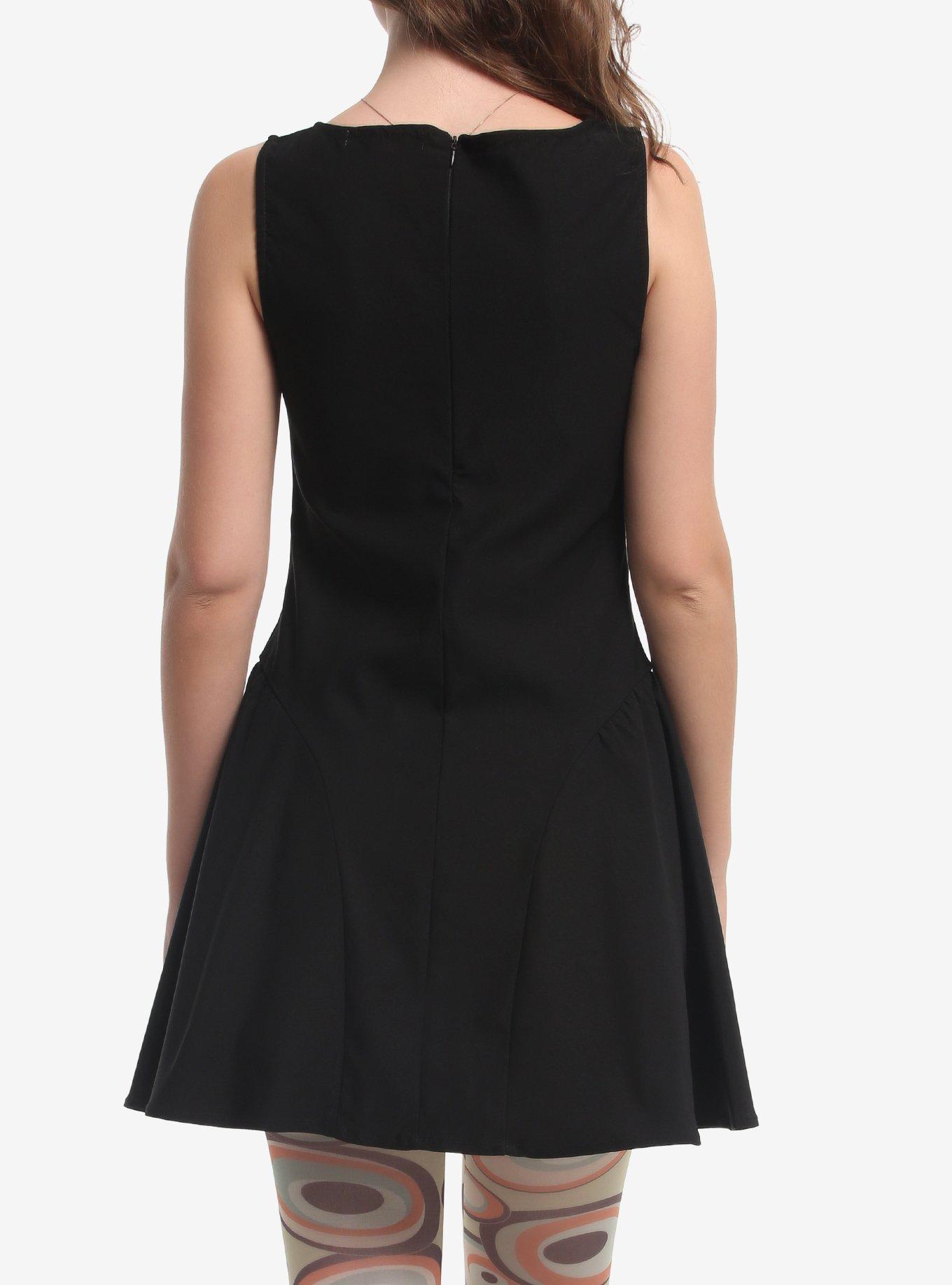 Black Side Ruffle Tank Dress, MULTI, alternate - view 3
