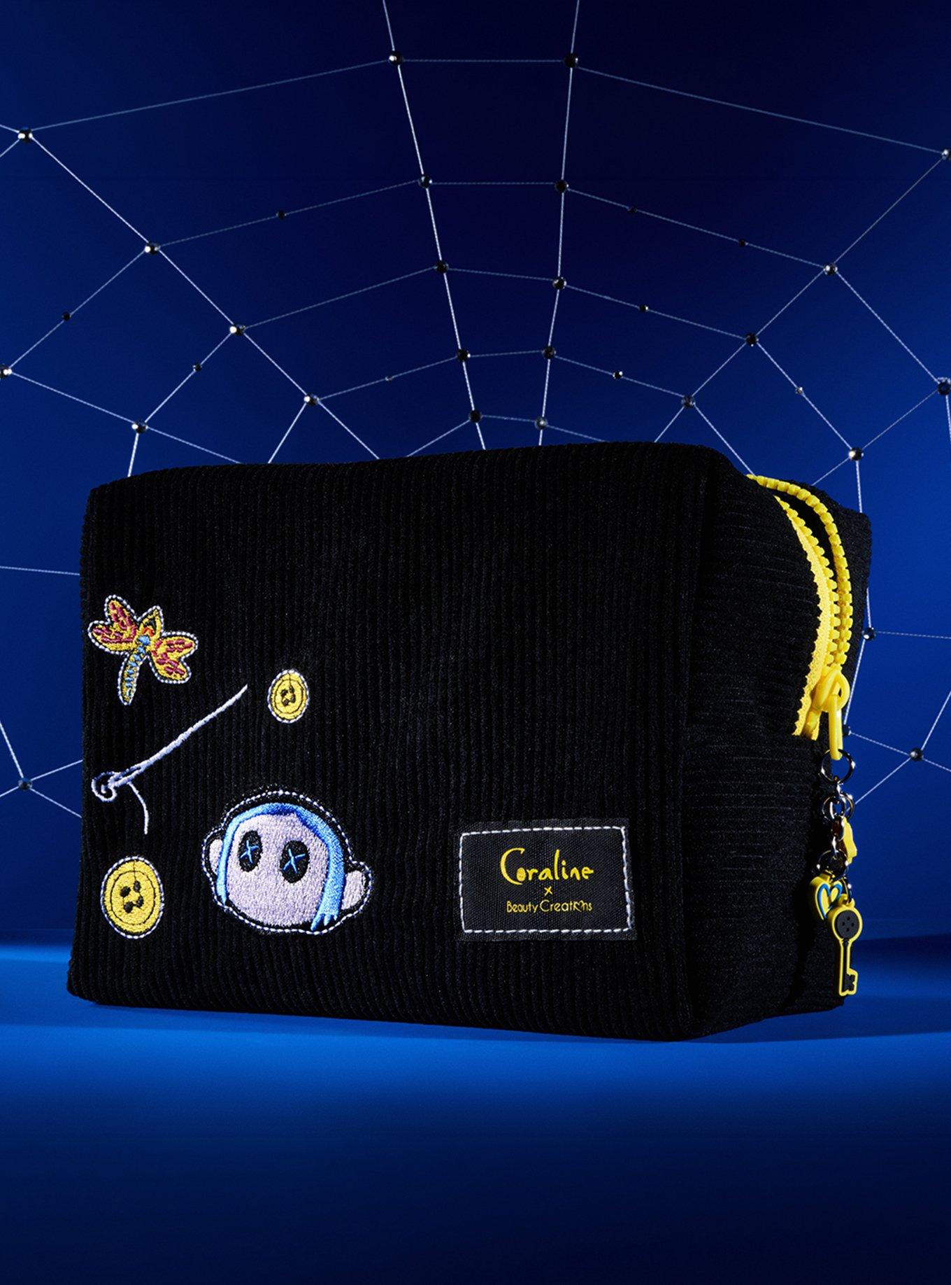 Beauty Creations Coraline Corduroy Makeup Bag, , alternate - view 2