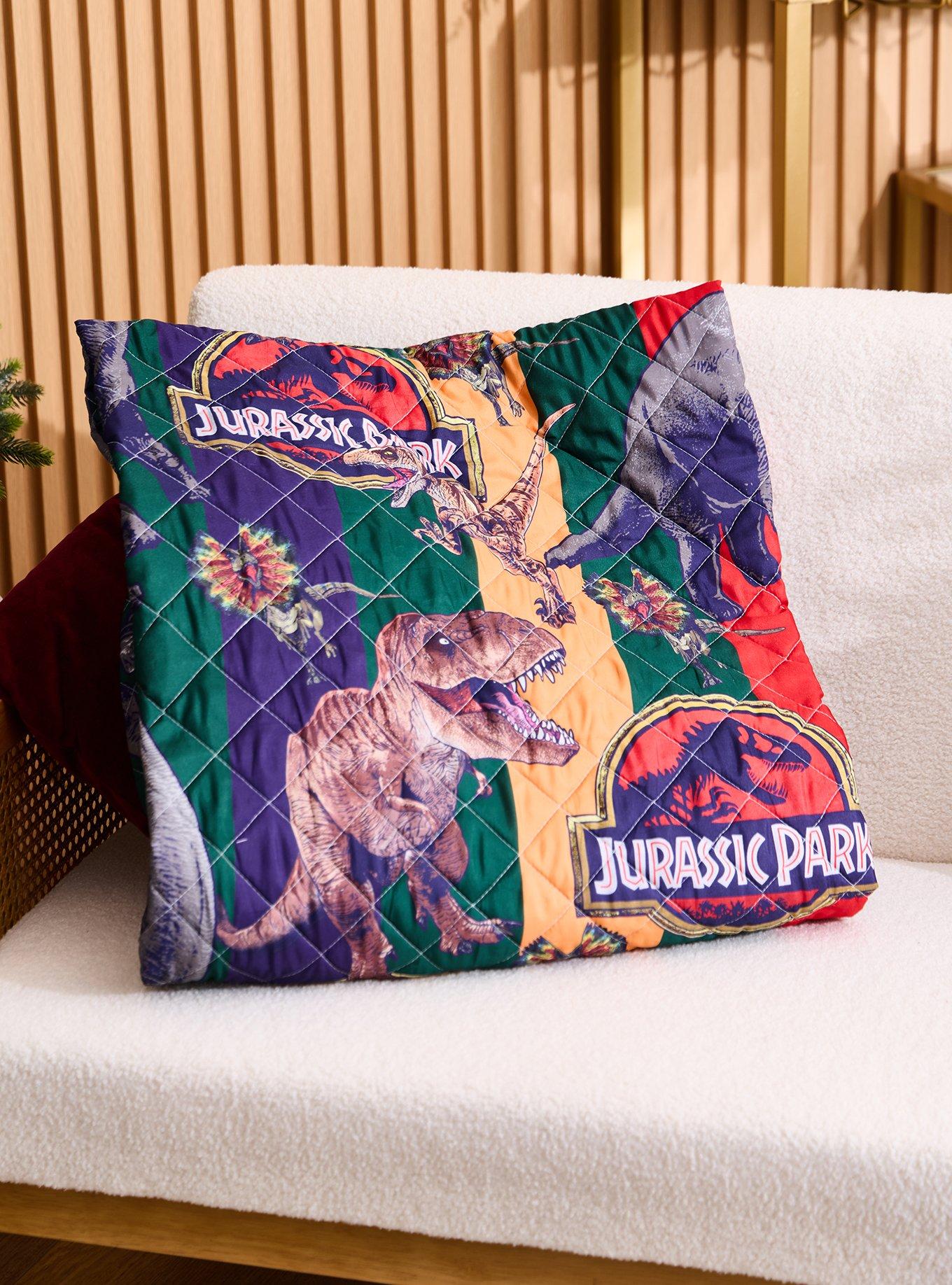 Jurassic Park Reversible Retro Quilted Blanket - BoxLunch Exclusive, , alternate - view 3