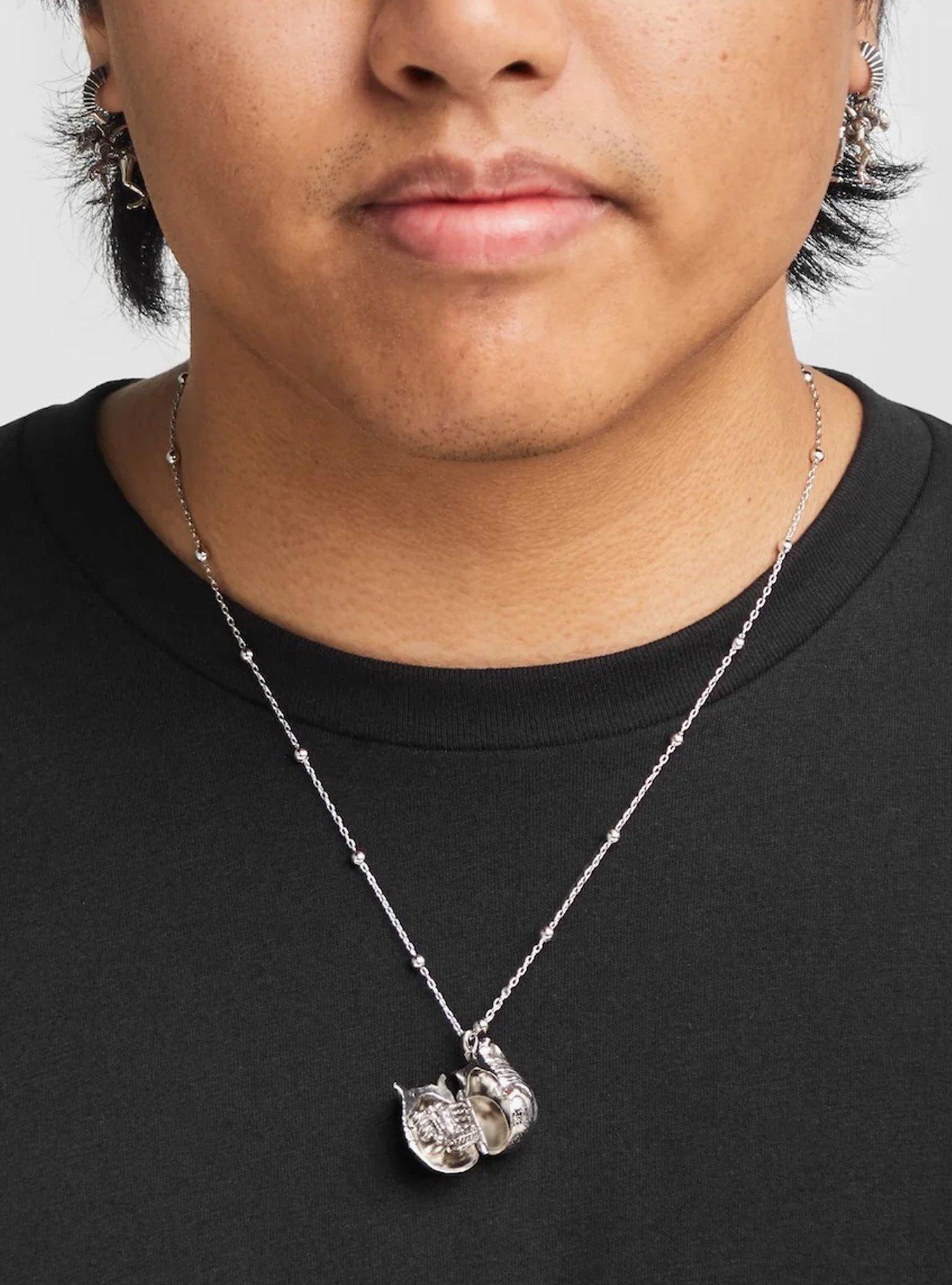 Alien X RockLove Alien Xenomorph Hoop Earrings, , alternate - view 3