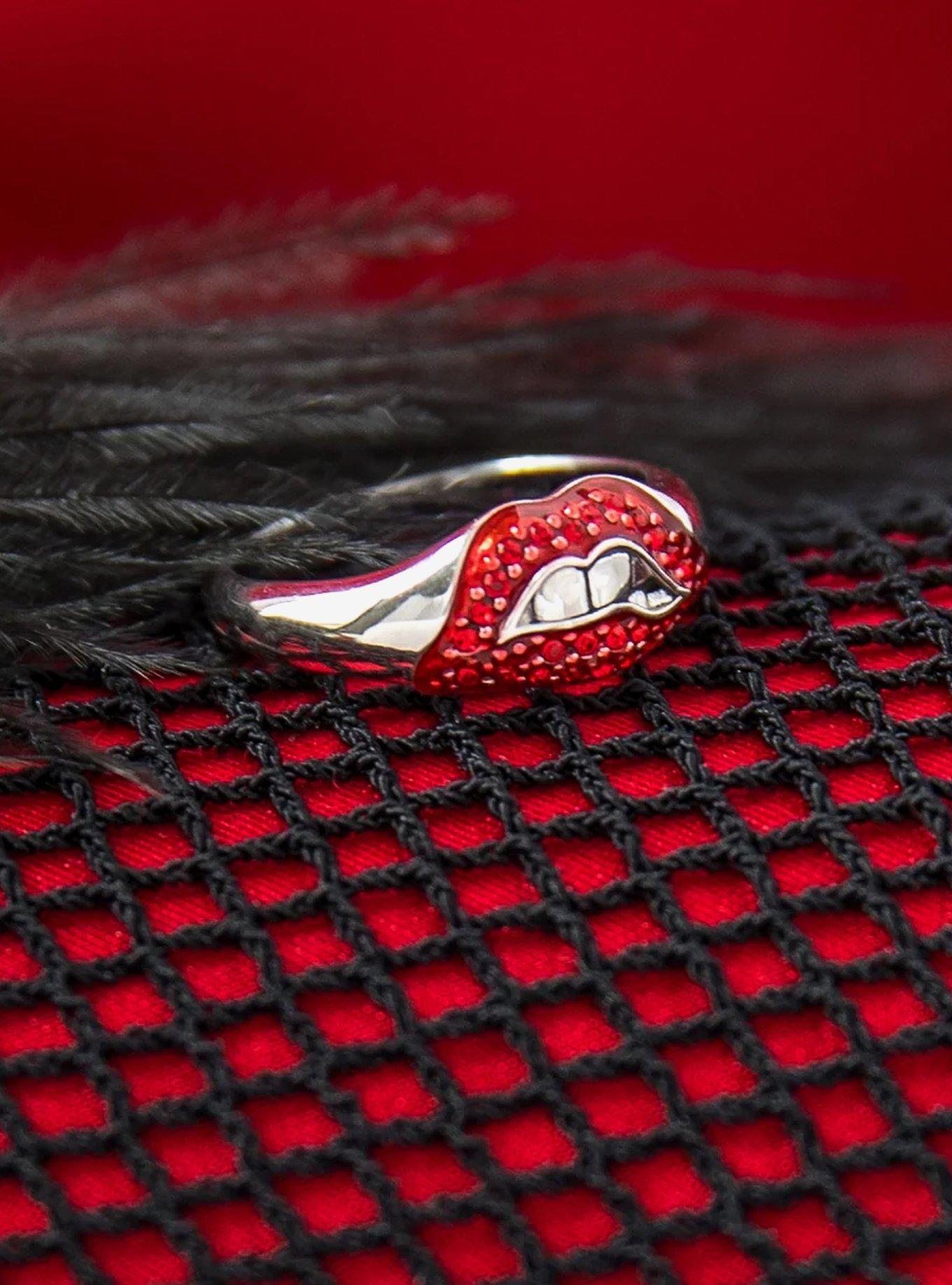 Rocky Horror Picture Show X RockLove Lips Ring, RED, alternate - view 4