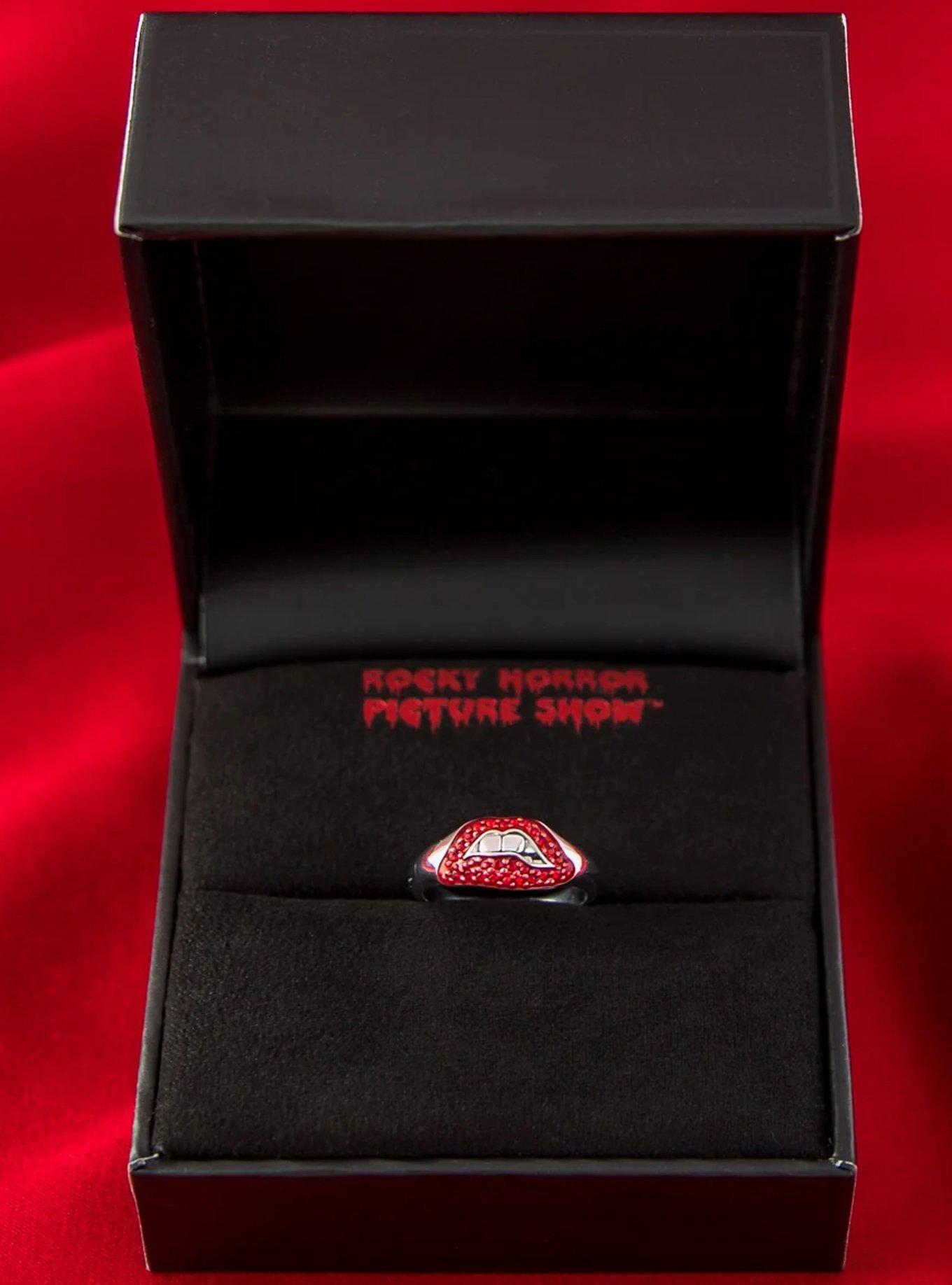 Rocky Horror Picture Show X RockLove Lips Ring, RED, alternate - view 5