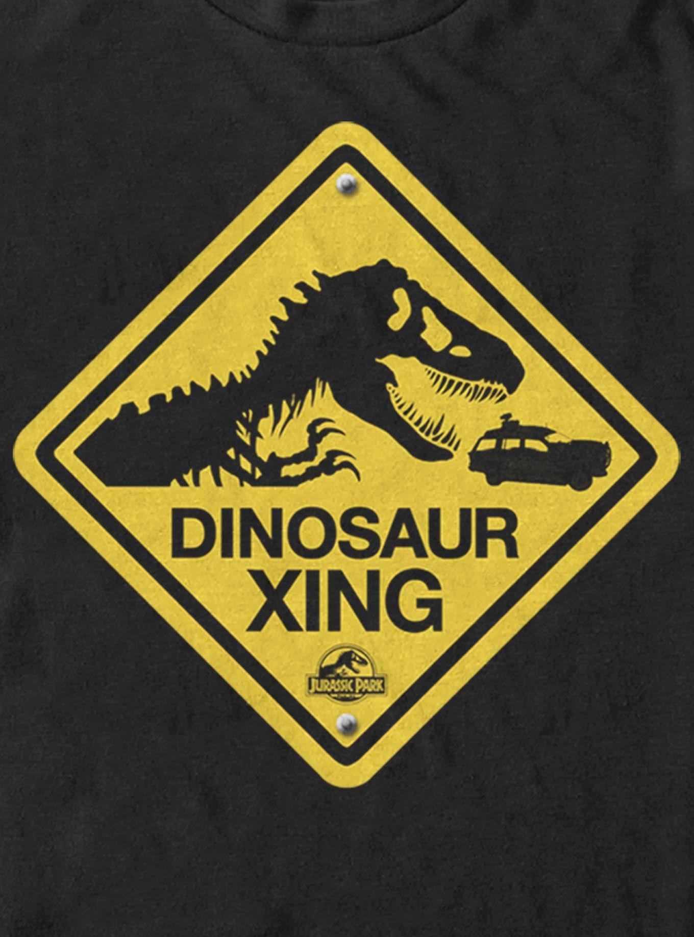 Jurassic Park Dino Xing Big & Tall T-Shirt, BLACK, alternate - view 2