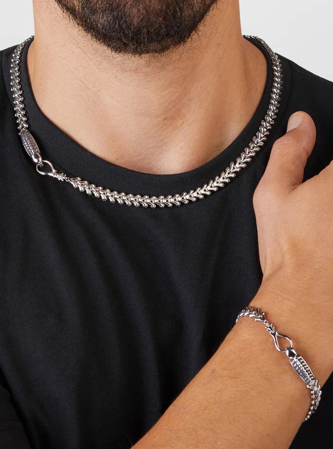 Alien X RockLove Alien Xenomorph Chain Necklace, , alternate - view 3