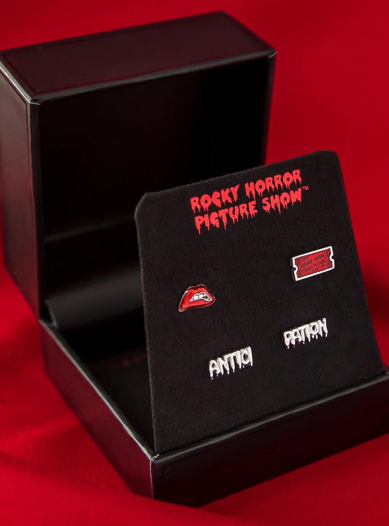 Rocky Horror Picture Show X RockLove Anticipation Stud Earring Set, , alternate - view 5