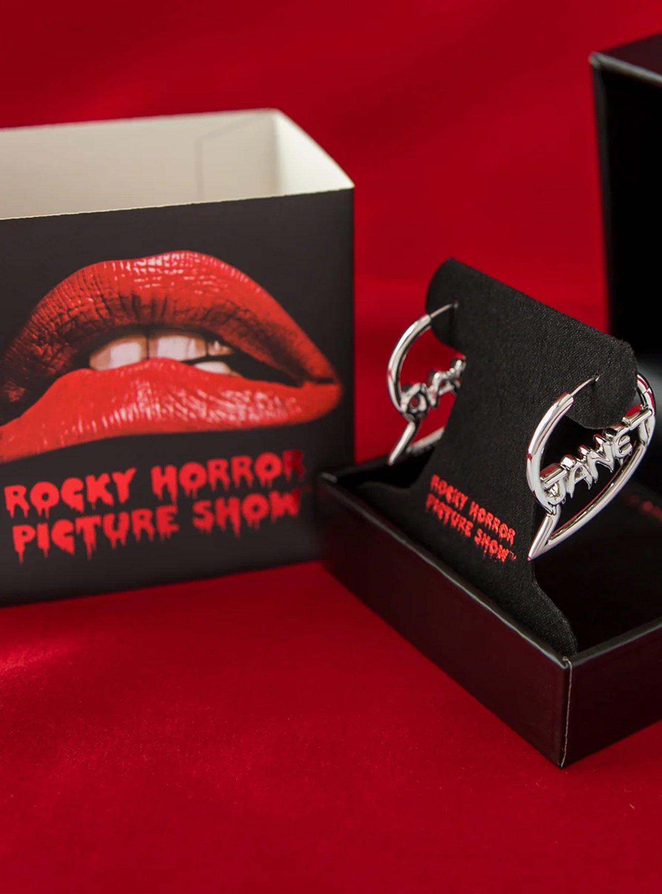 Rocky Horror Picture Show X RockLove Janet and Brad Hoop Earrings, , alternate - view 5