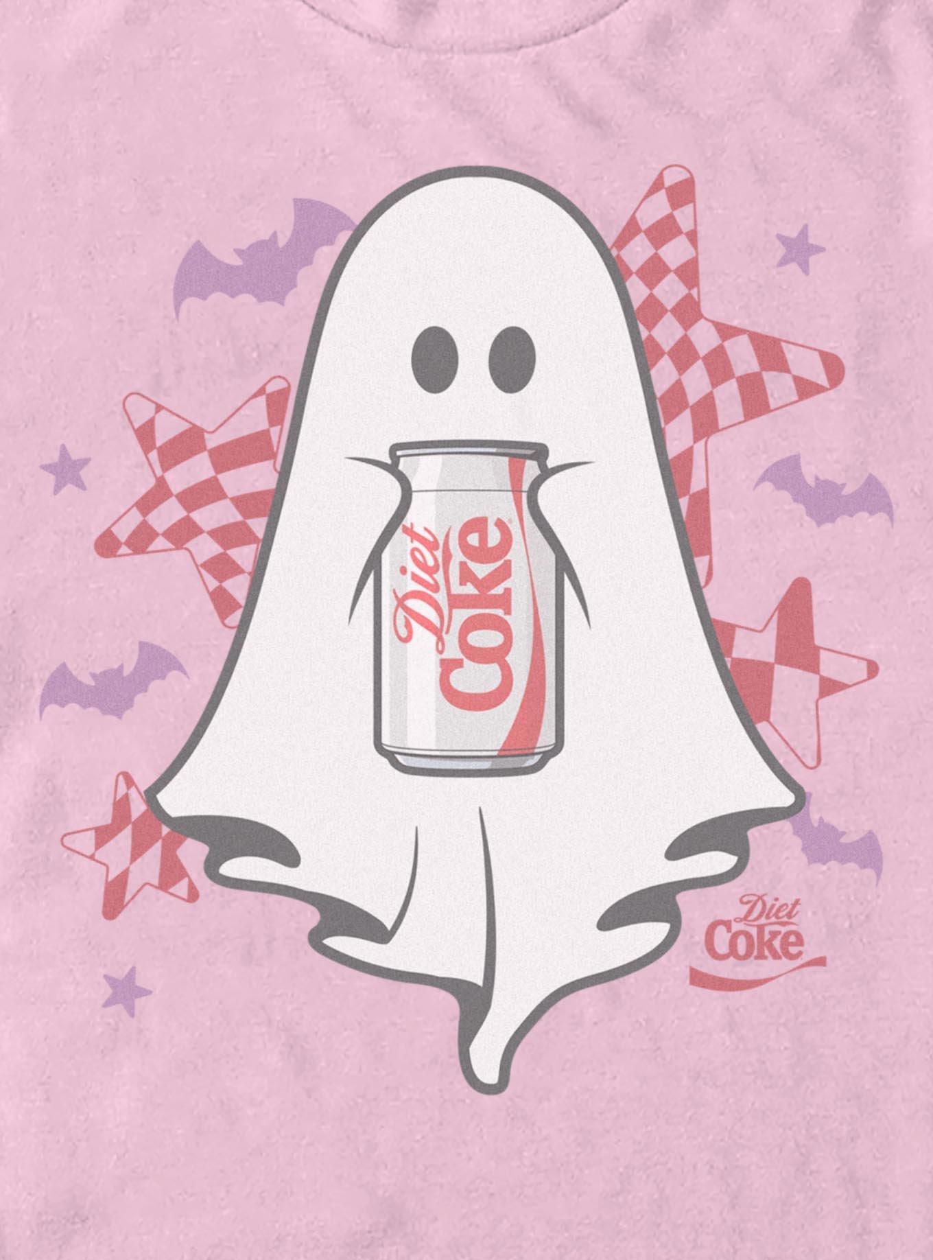 Coca-Cola Diet Coke Ghost Stars And Bats Garment Dye T-Shirt, BLOSSOM, alternate - view 2