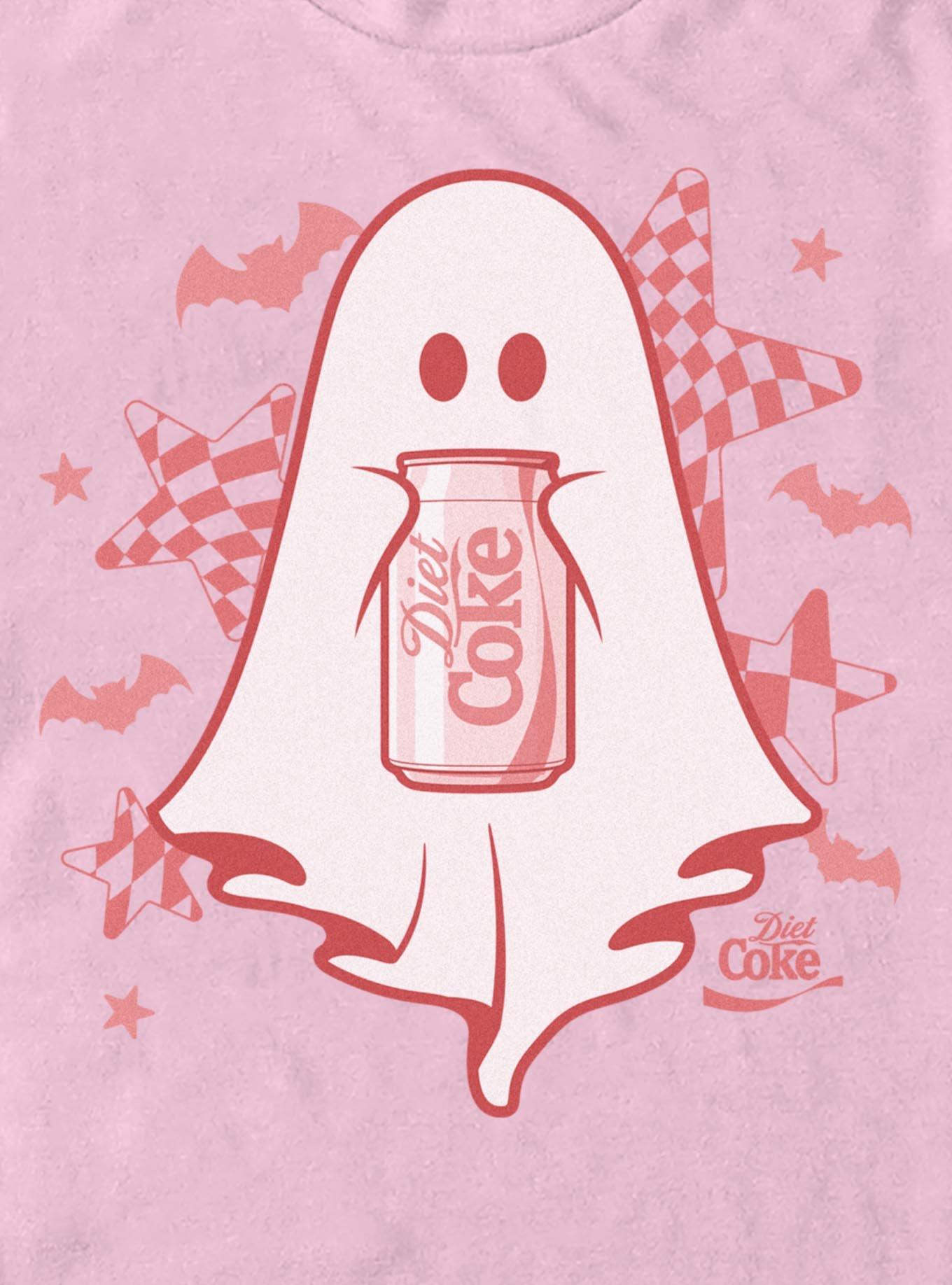 Coca-Cola Diet Coke Ghost Stars And Bats Garment Dye T-Shirt, BLOSSOM, alternate - view 2