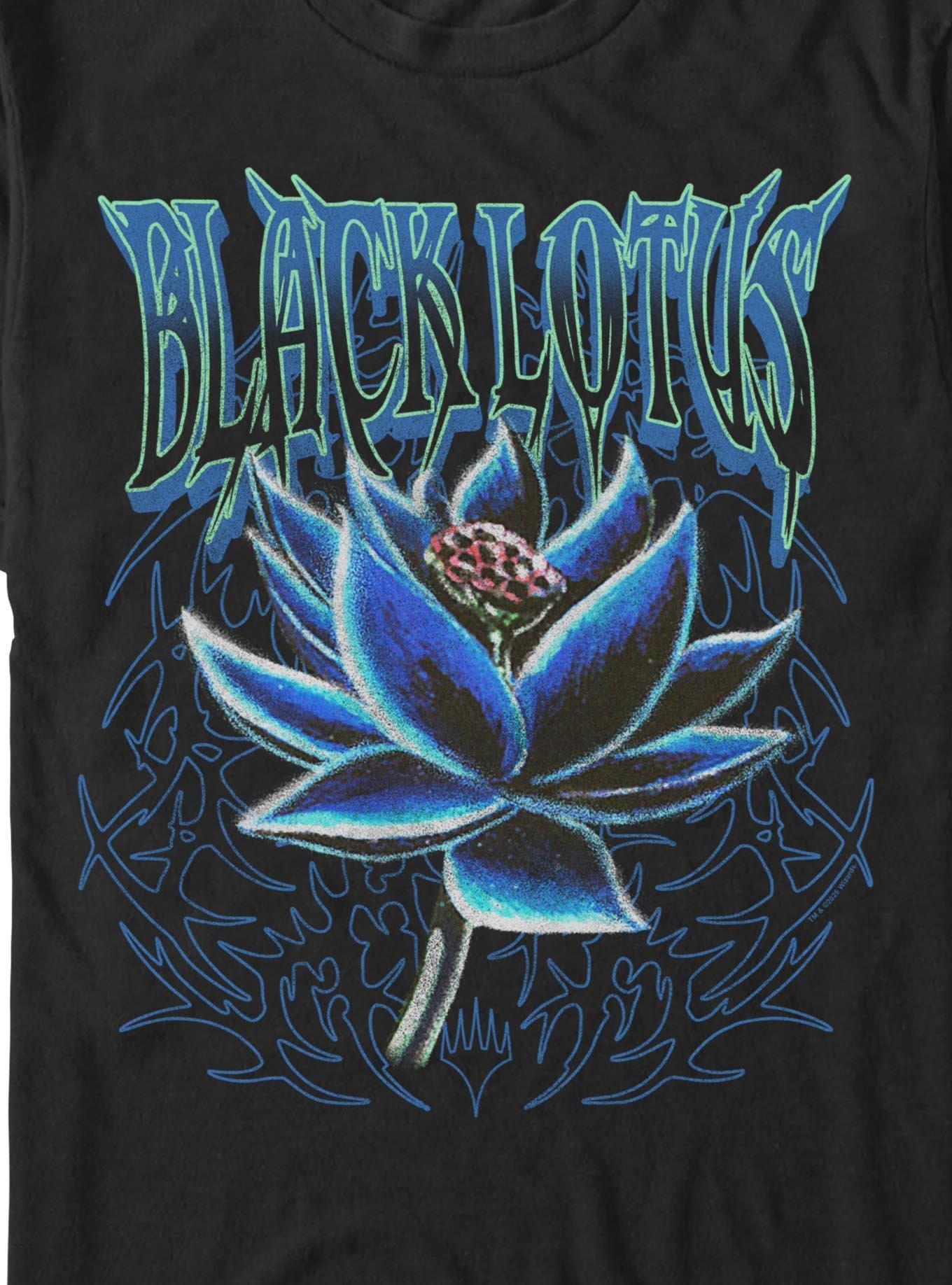 Magic The Gathering Black Lotus T-Shirt Box Lunch Exclusive, BLACK, alternate - view 2