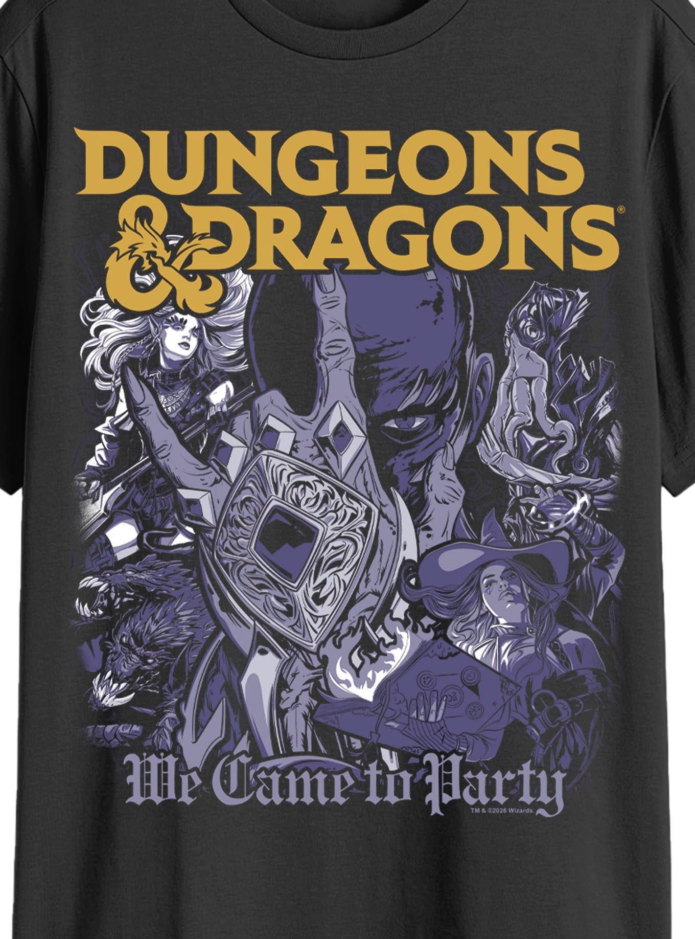 Dungeons & Dragons We Came To Party T-Shirt Box Lunch Exclusive