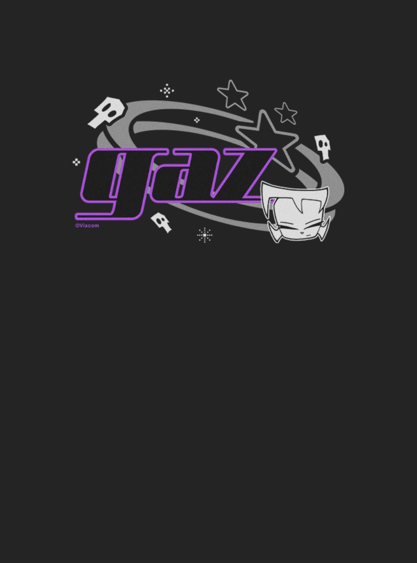 Invader Zim Gaz GS2 Winner T-Shirt BoxLunch Exclusive, BLACK, alternate - view 3