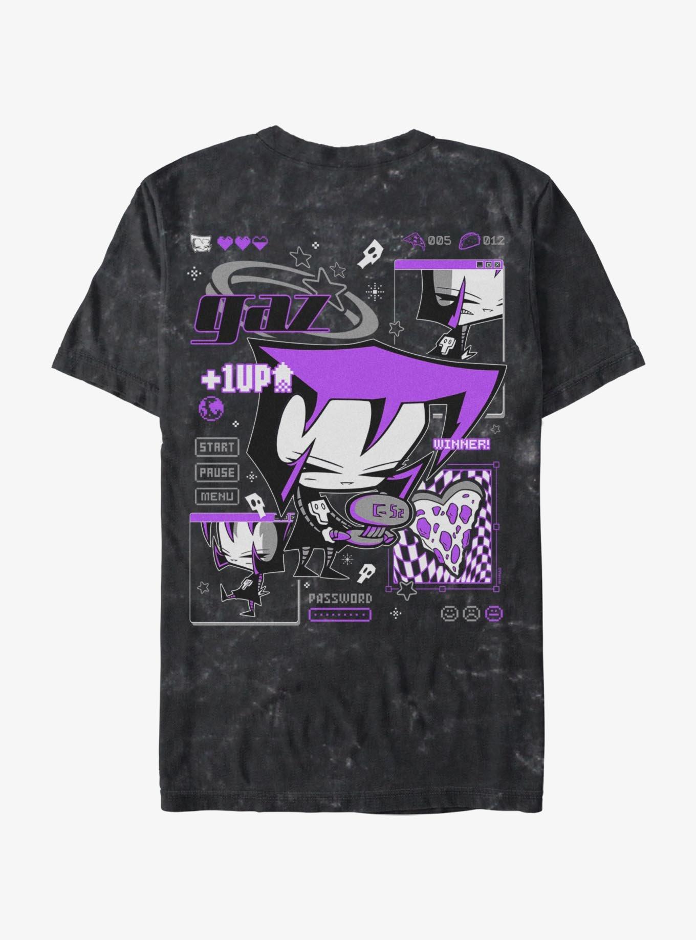 Invader Zim Gaz GS2 Winner Mineral Wash T-Shirt BoxLunch Exclusive