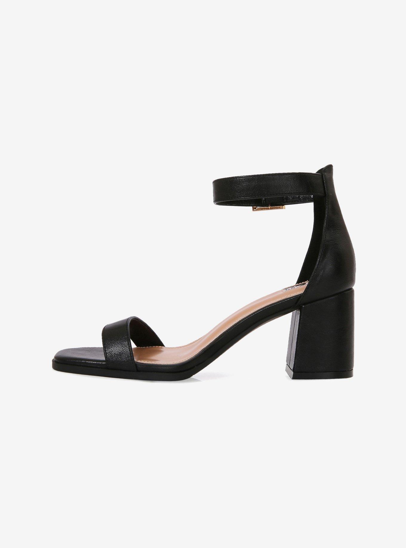 Vita Black Block Heel Sandal, BLACK, alternate - view 5
