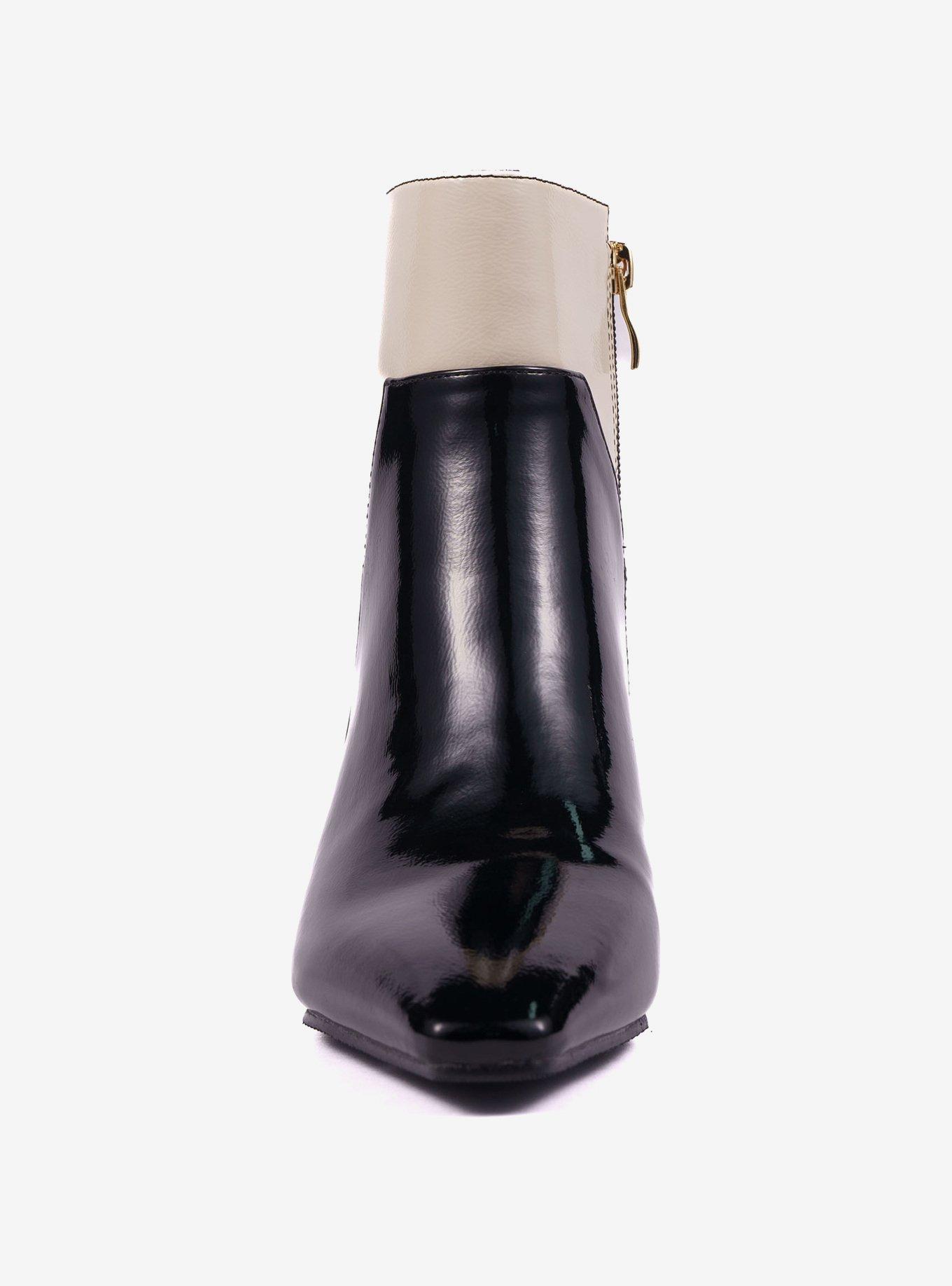 Rudy Black Patchwork Bootie, BLACK, alternate - view 3